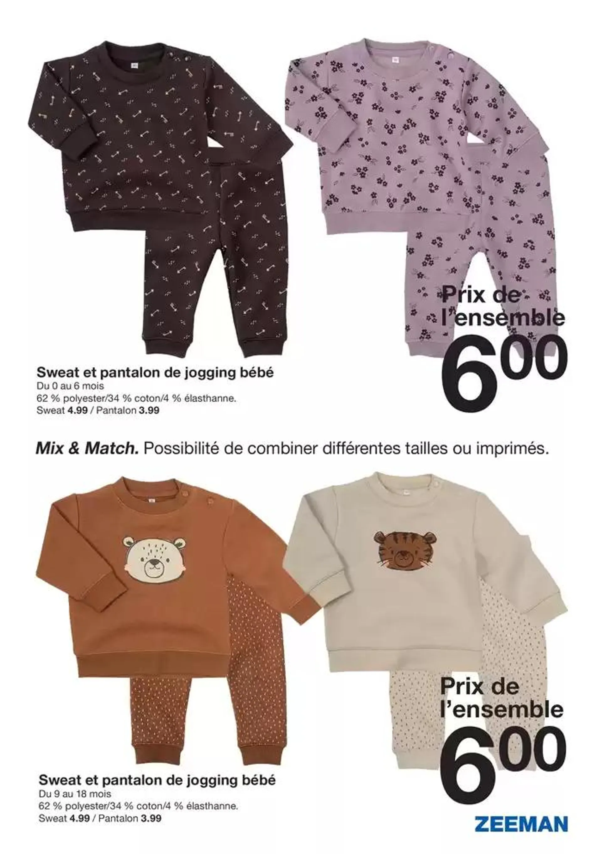 Cette semaine : des vêtements chauds, doux et confortables pour tous. du 14 octobre au 18 octobre 2024 - Catalogue page 9