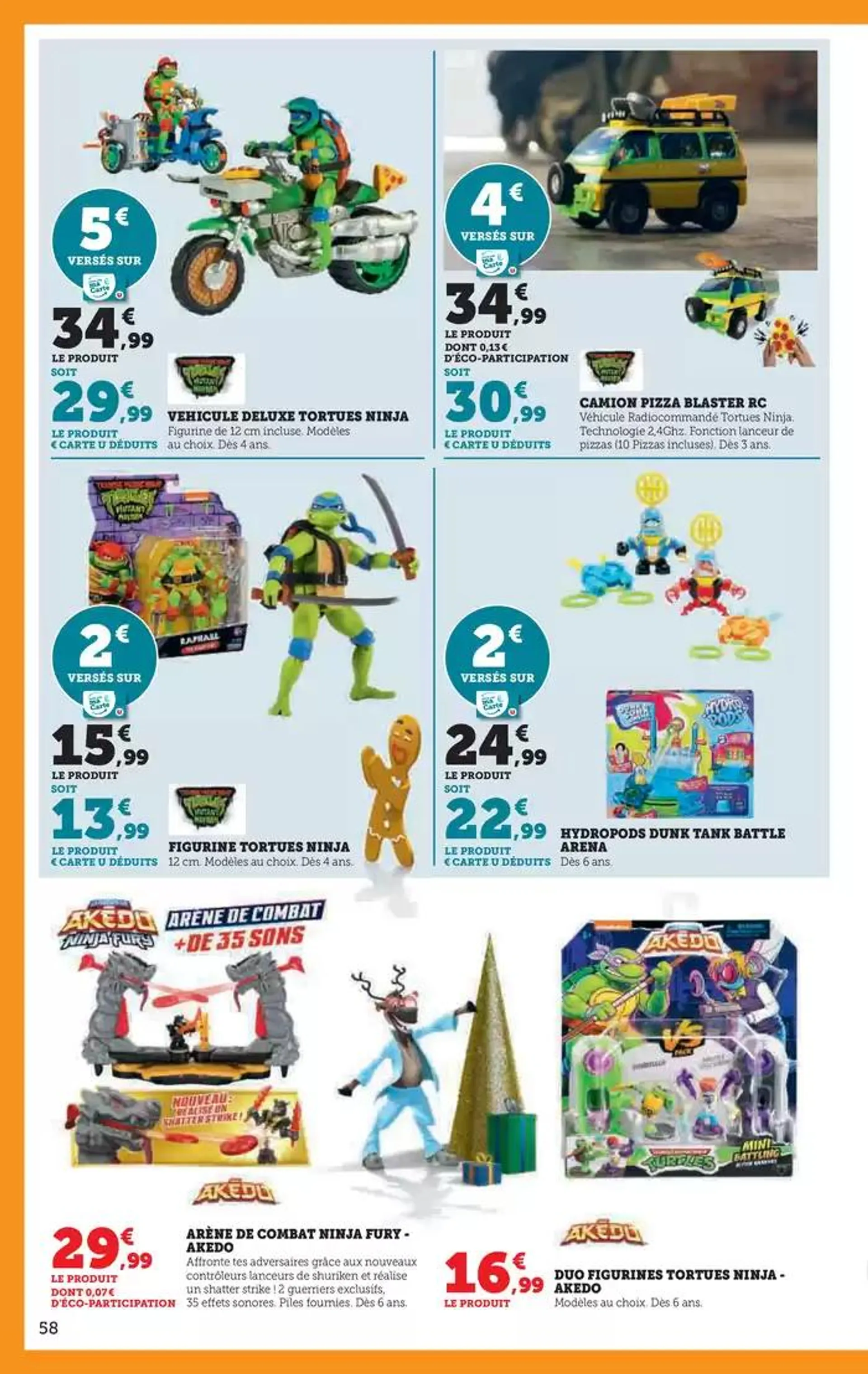 Jouets du 22 octobre au 8 décembre 2024 - Catalogue page 58