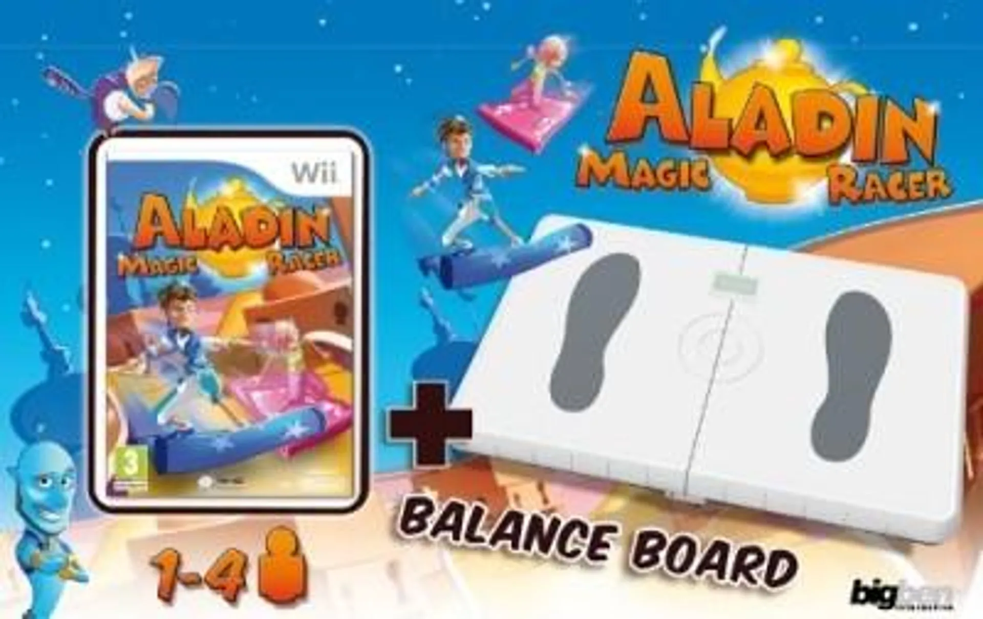 Aladin Magic Racer et Balance Board