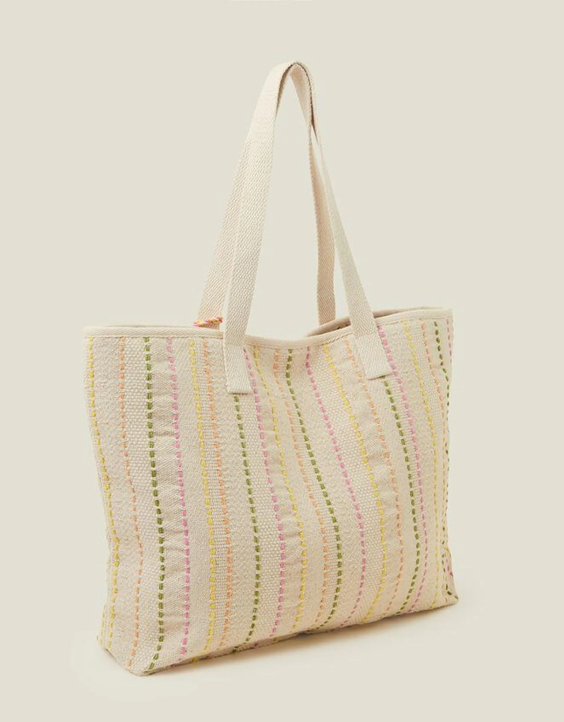 Stripe Shopper Bag