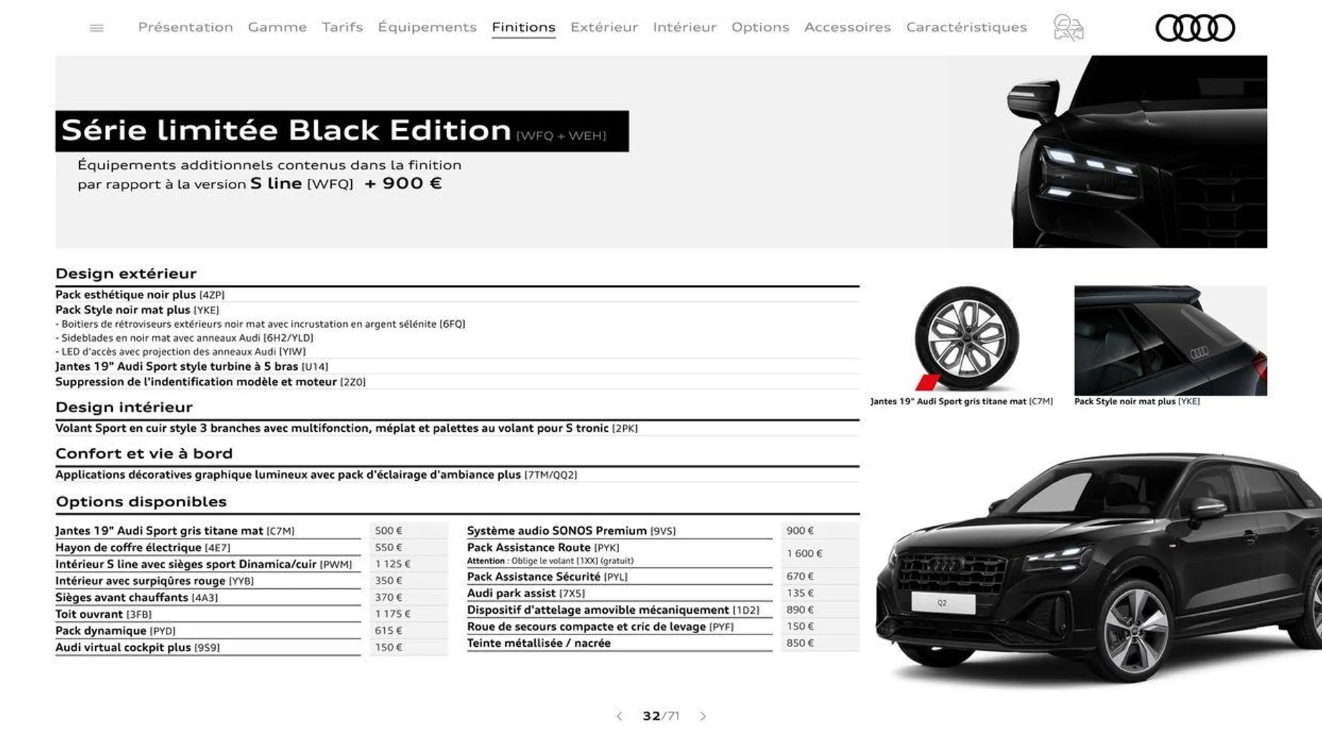 Audi Q2 du 20 août au 31 décembre 2024 - Catalogue page 32