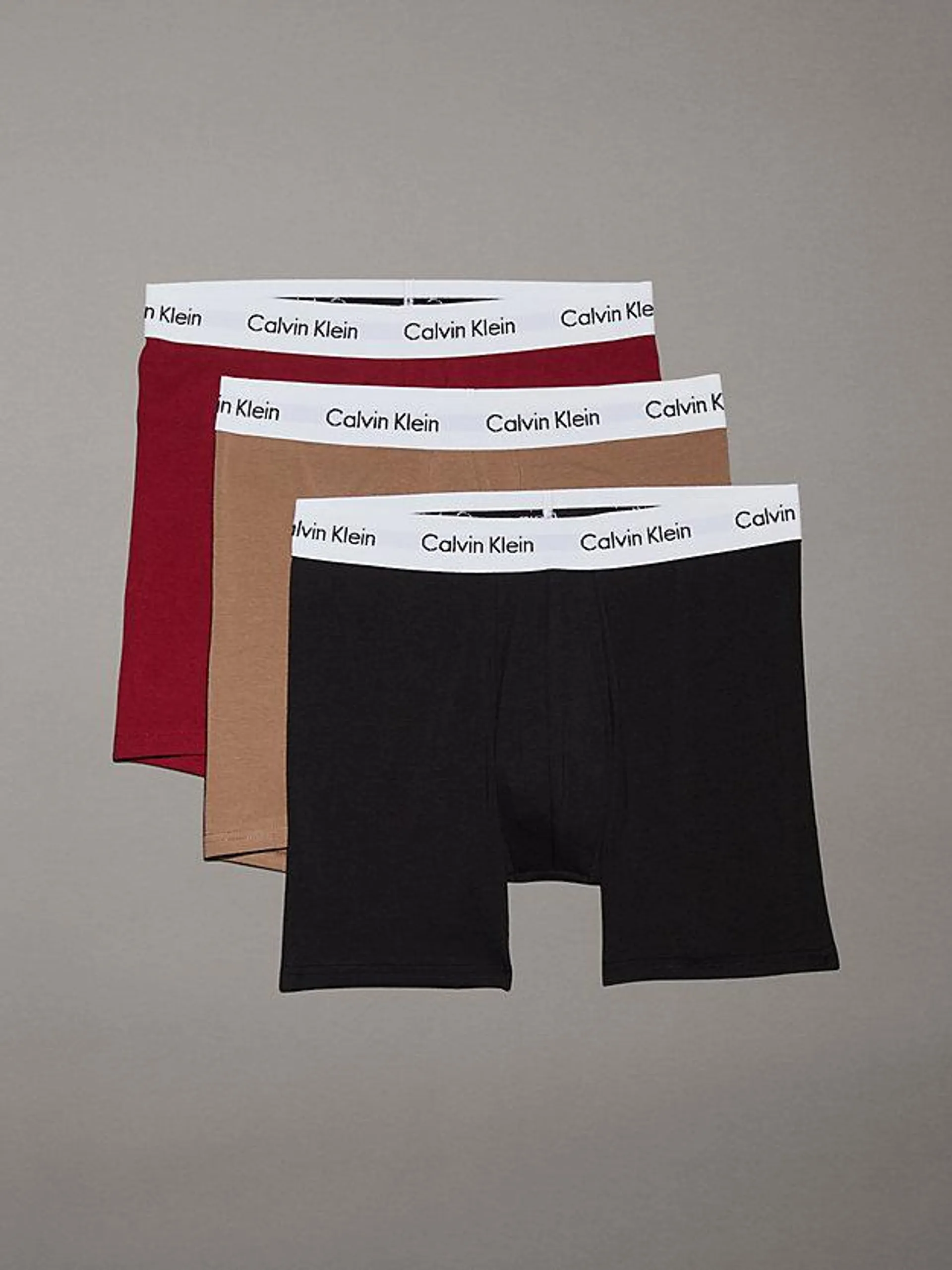 Lot de 3 boxers longs - Cotton Stretch