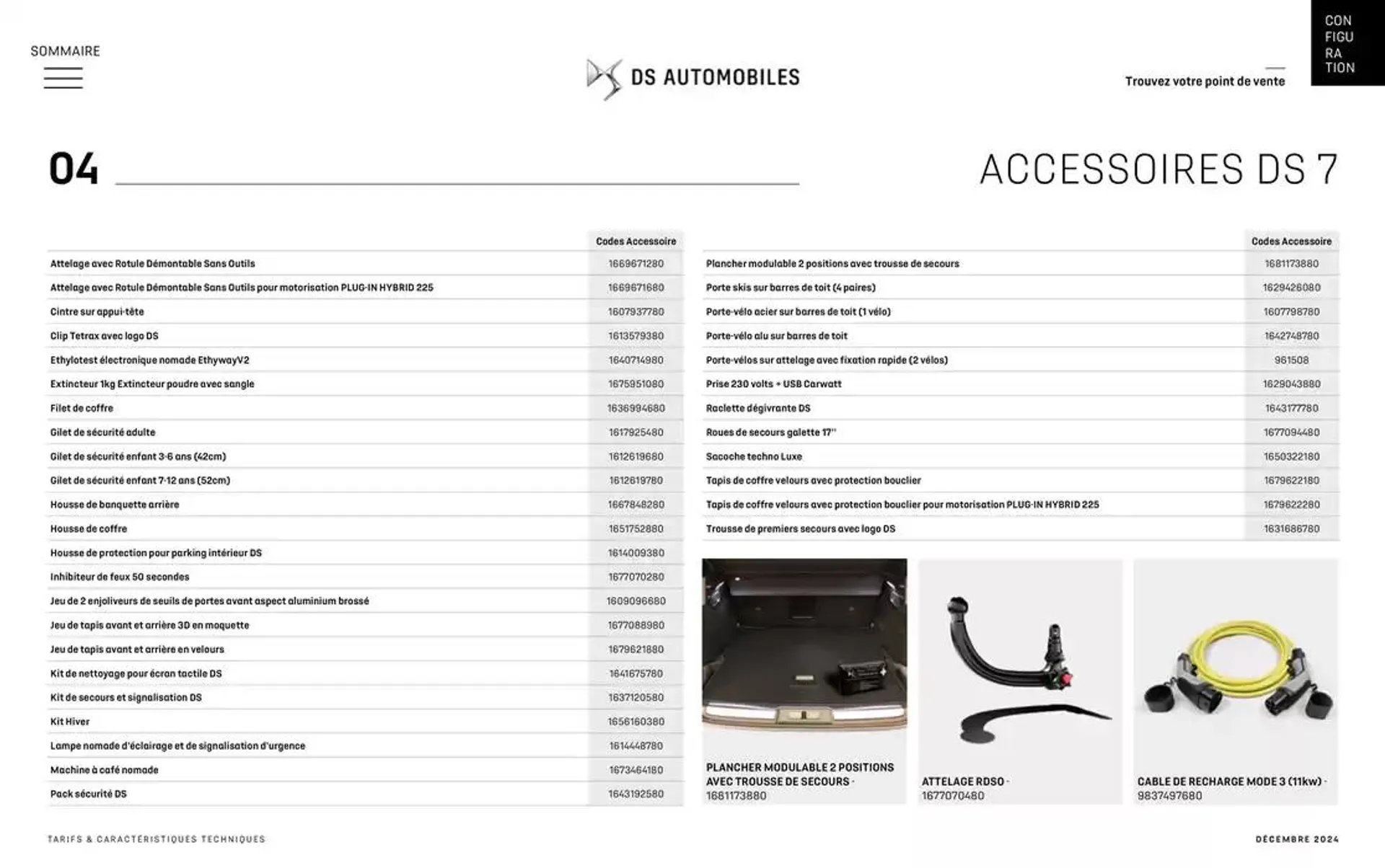 DS 7 du 12 décembre au 12 décembre 2025 - Catalogue page 46