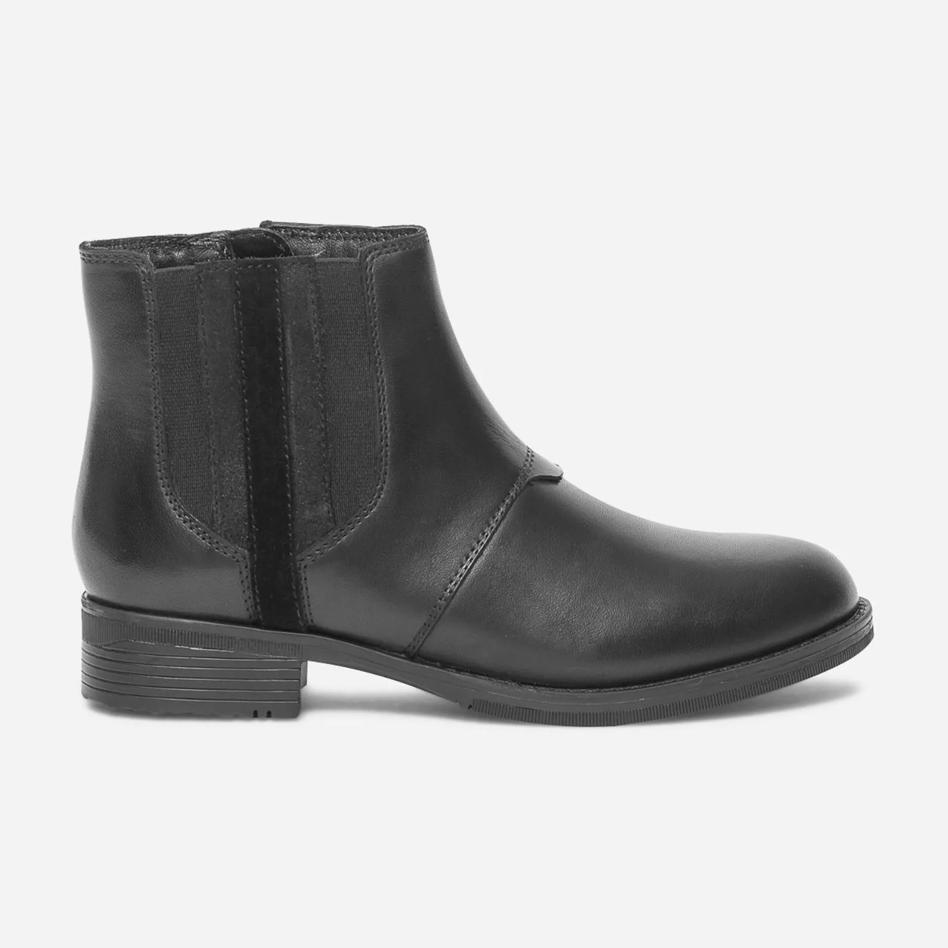 Chelsea boots noir en cuir
