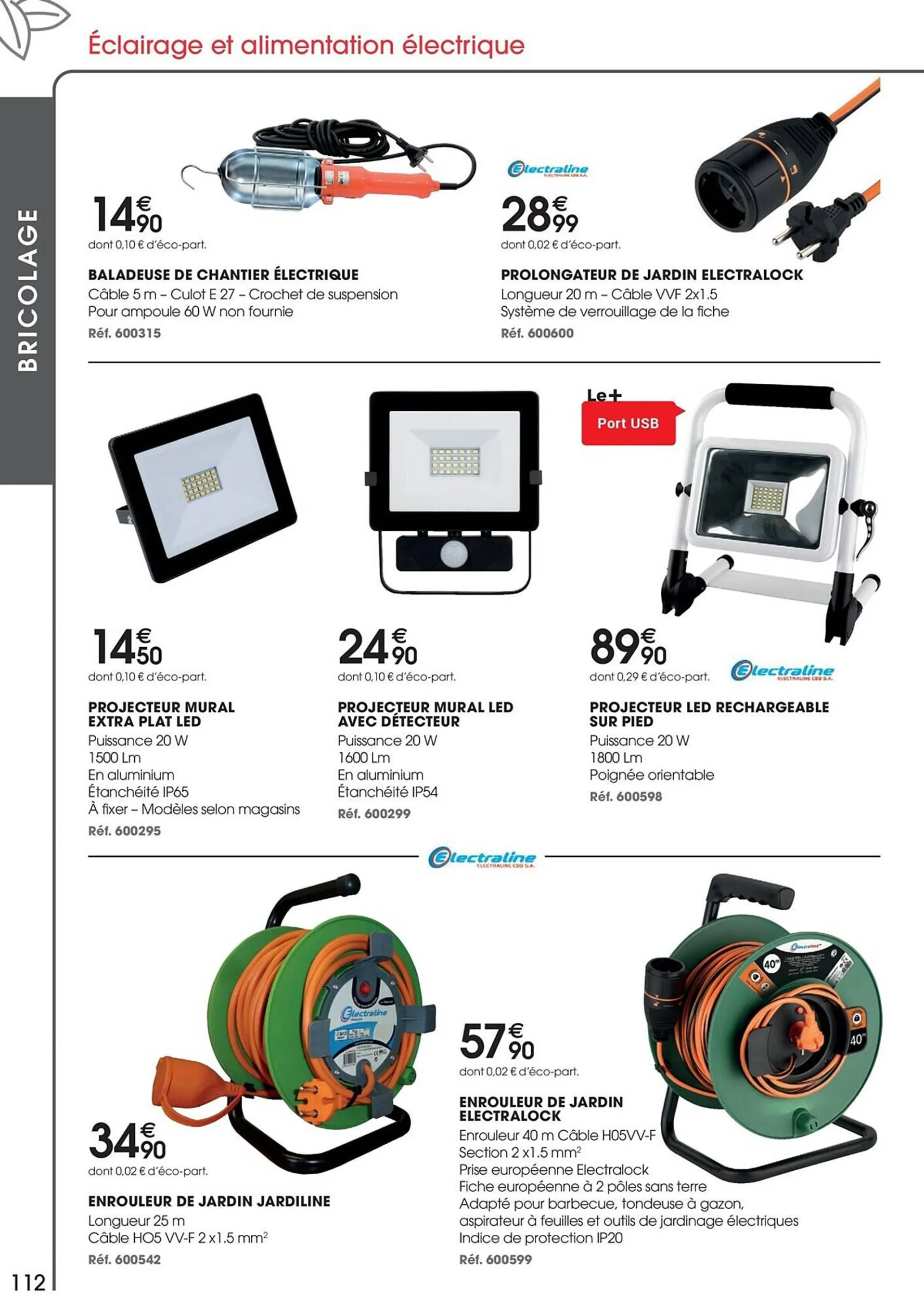 Catalogue Brico Pro du 27 mars au 30 septembre 2023 - Catalogue page 112