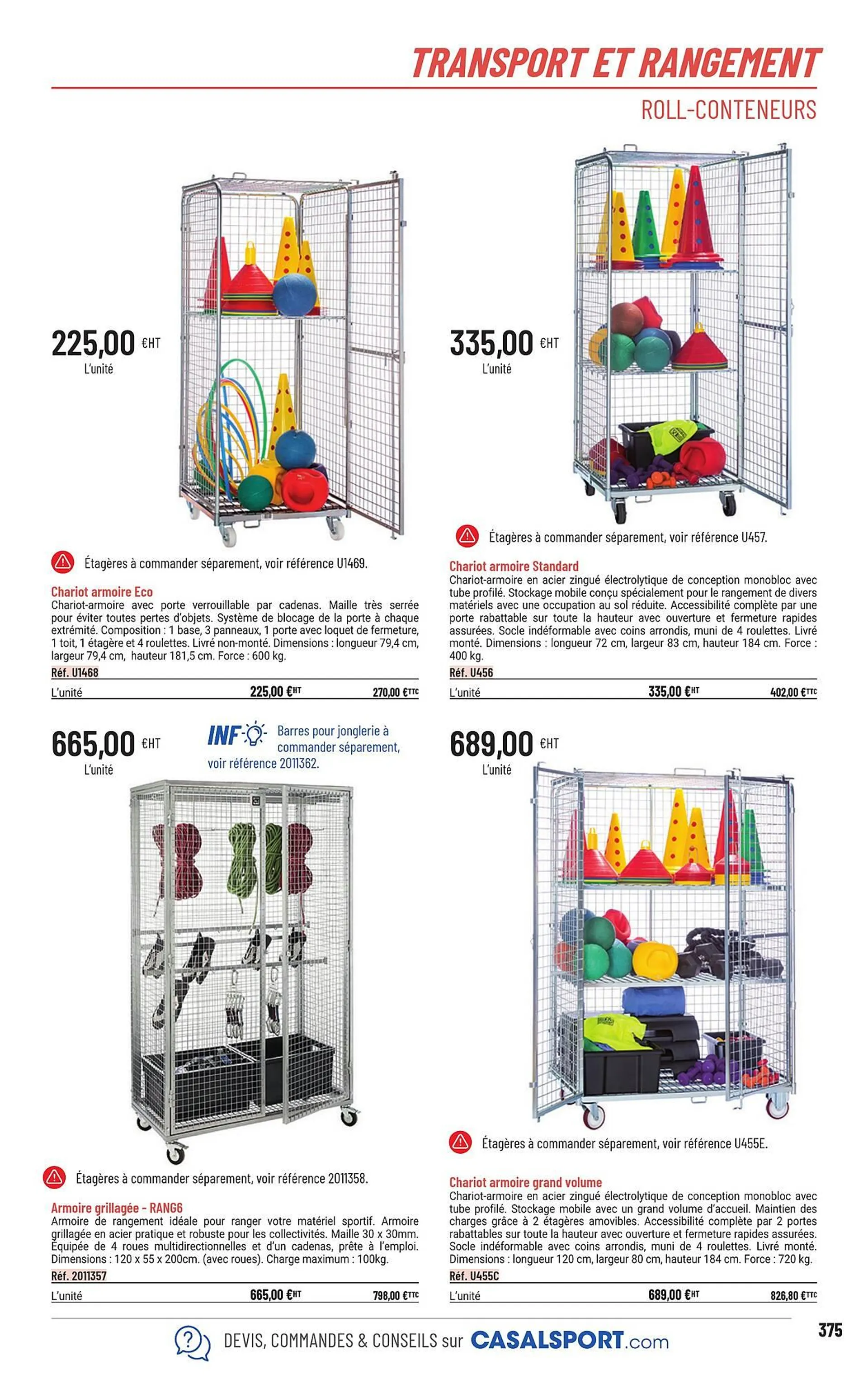 Catalogue Casal Sport du 1 février au 28 décembre 2024 - Catalogue page 289