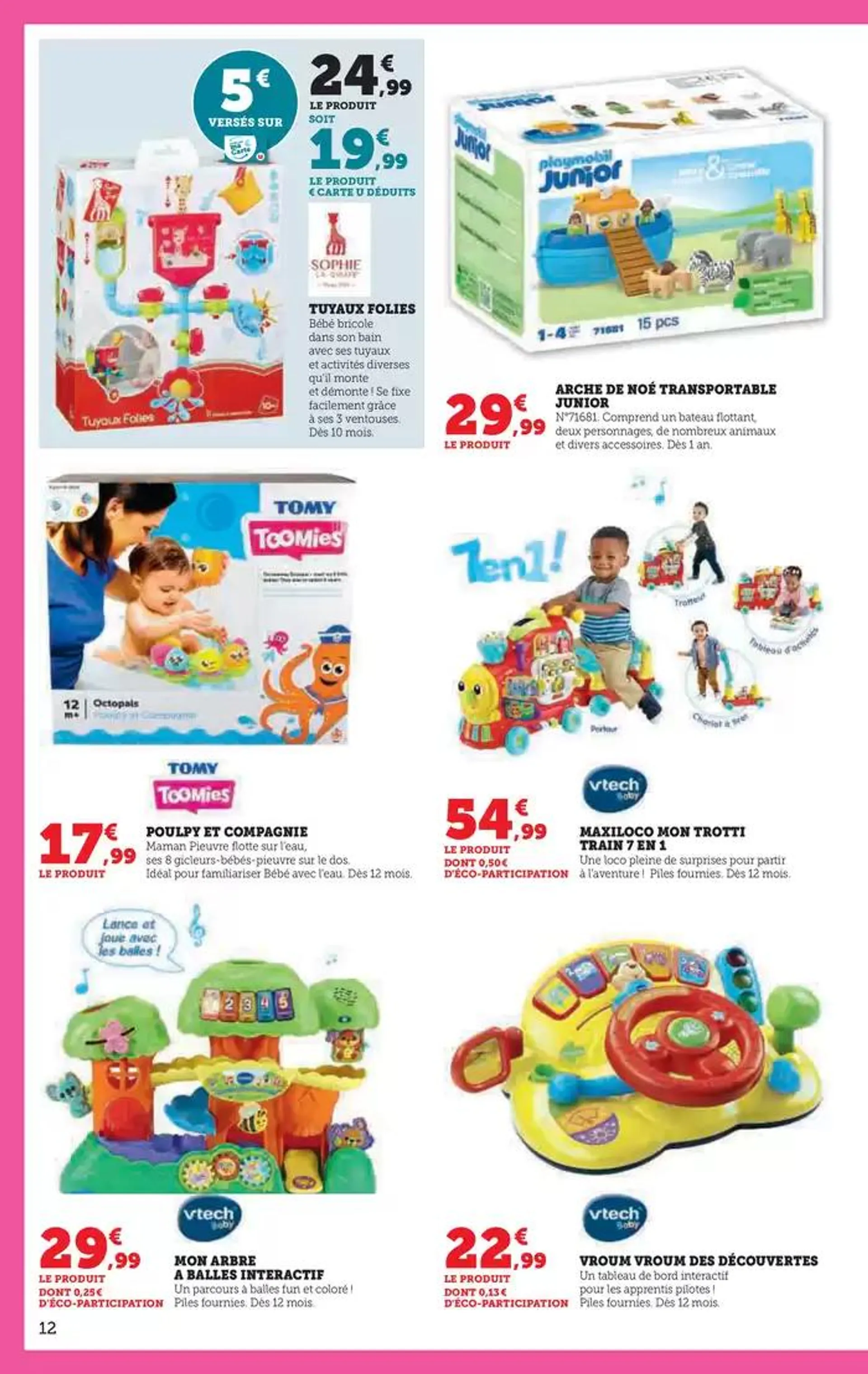 Jouets du 22 octobre au 8 décembre 2024 - Catalogue page 12