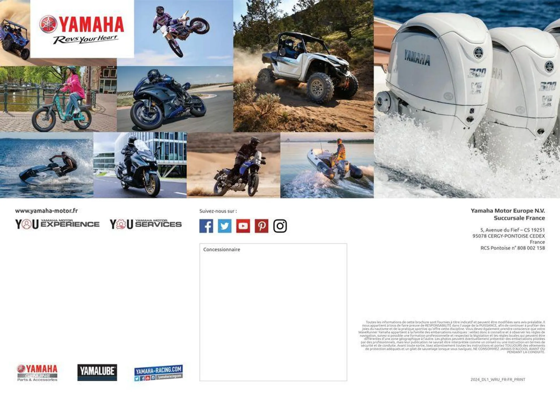 Catalogue Yamaha Marine - WaveRunners - 42