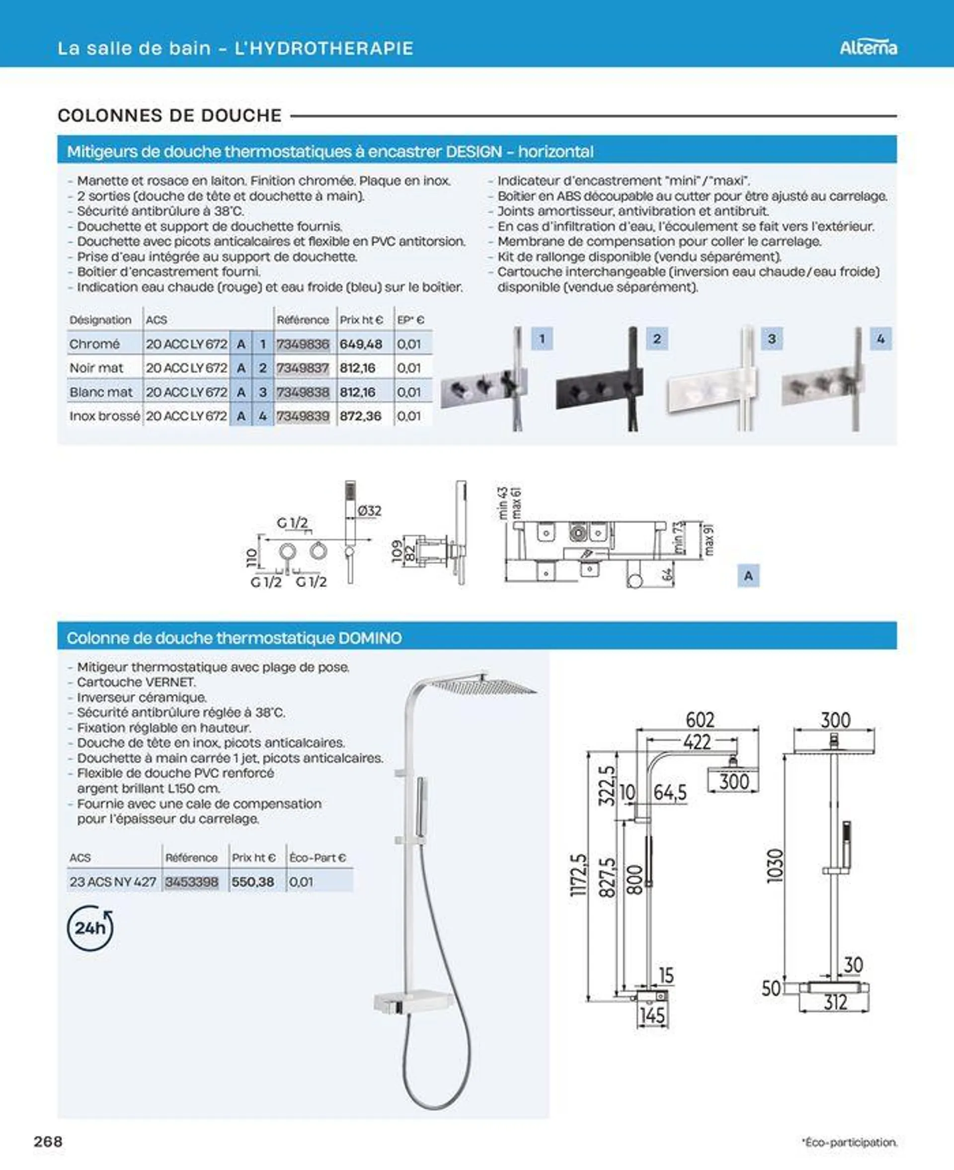 La salle de bain en toute sérénité du 2 juillet au 31 décembre 2024 - Catalogue page 268