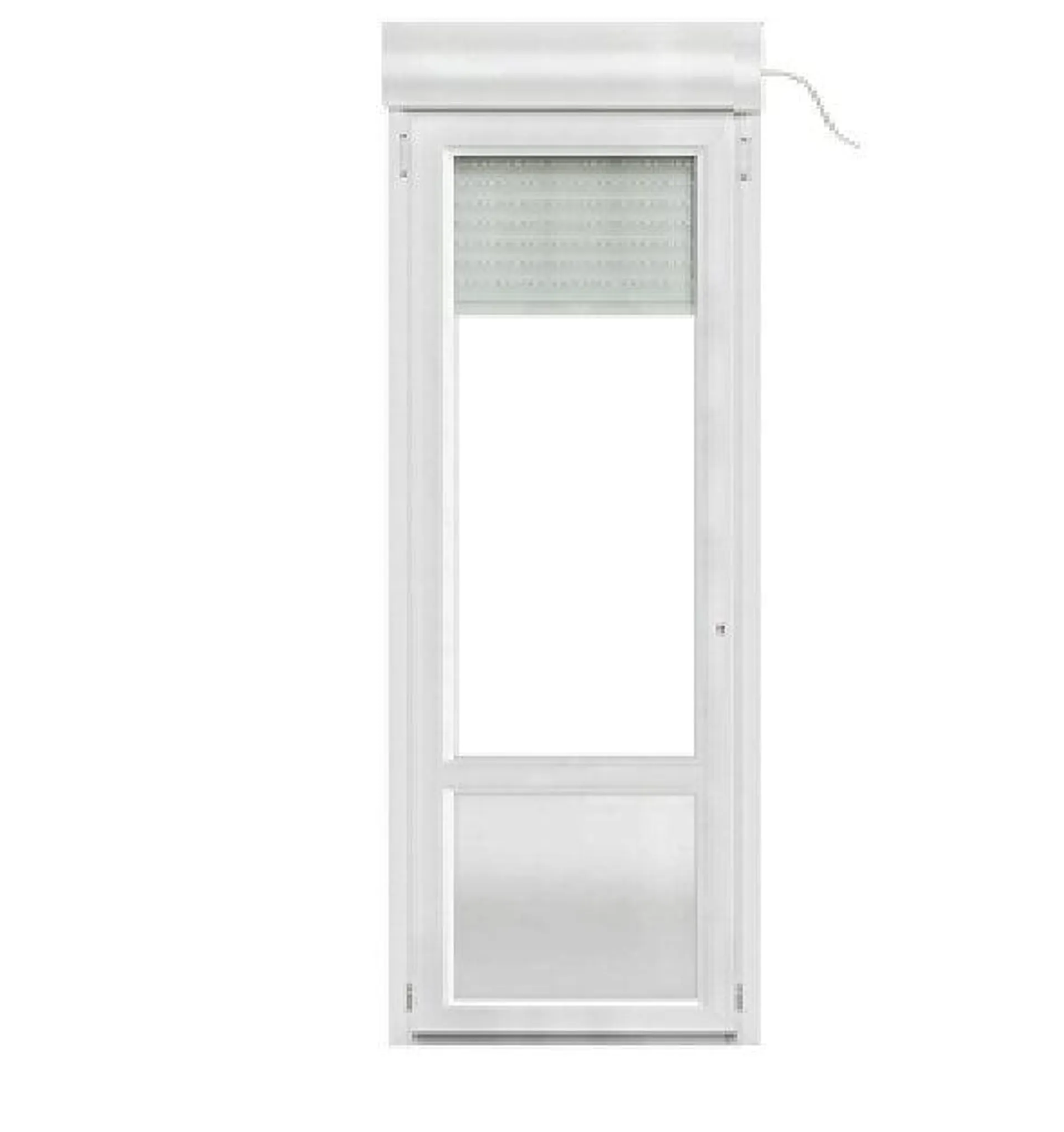 Porte-fenêtre pvc 1 vantail vri dte 215x80