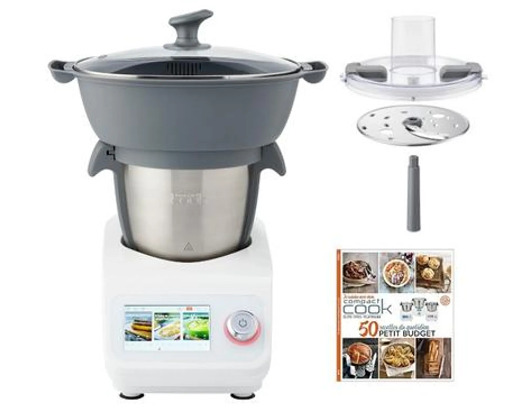 Infinity cook platinium deluxe + livre - Robot multicuiseur multifonction