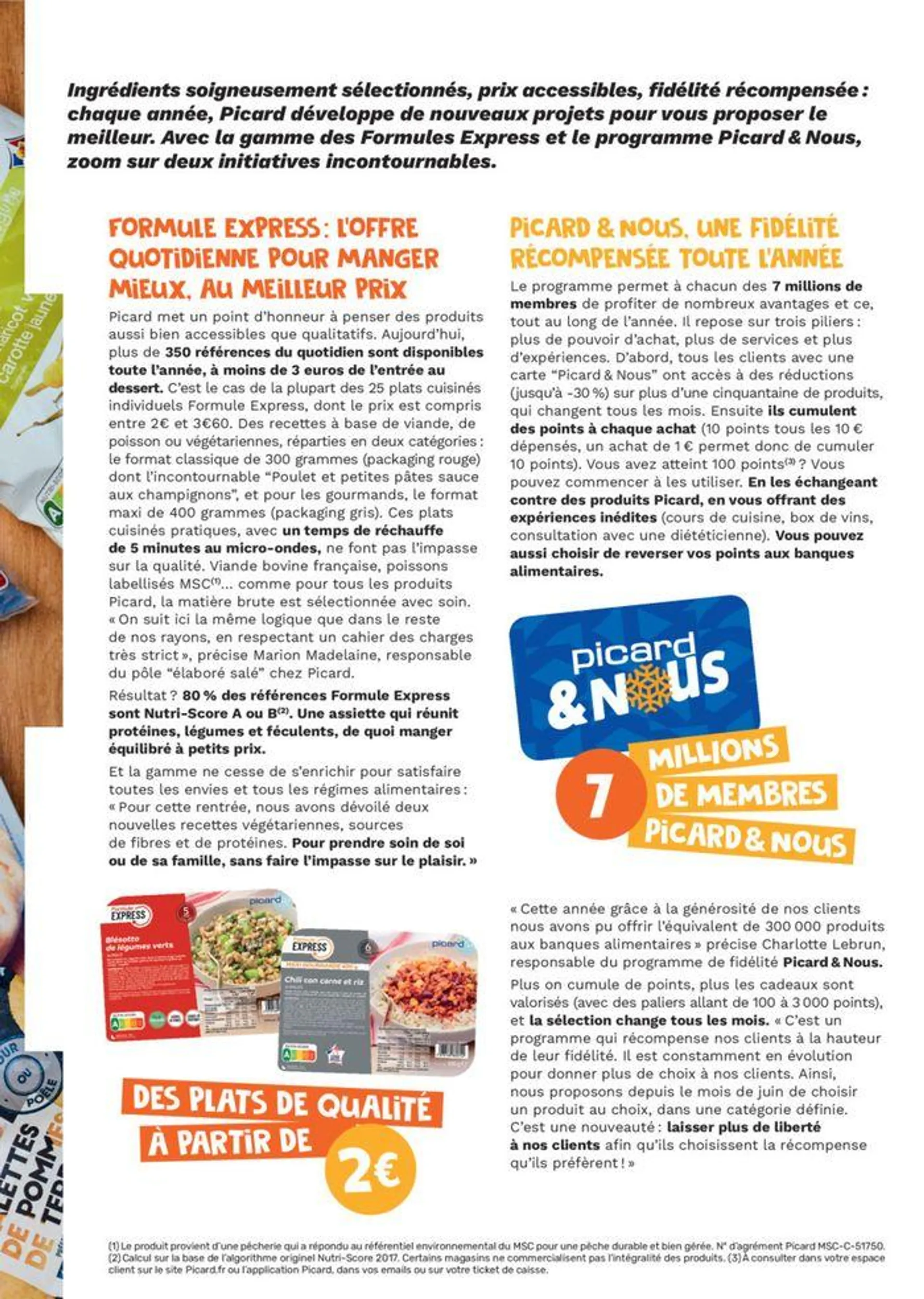 Bien manger sans se ruiner : défi relevé ! du 23 septembre au 18 novembre 2024 - Catalogue page 4