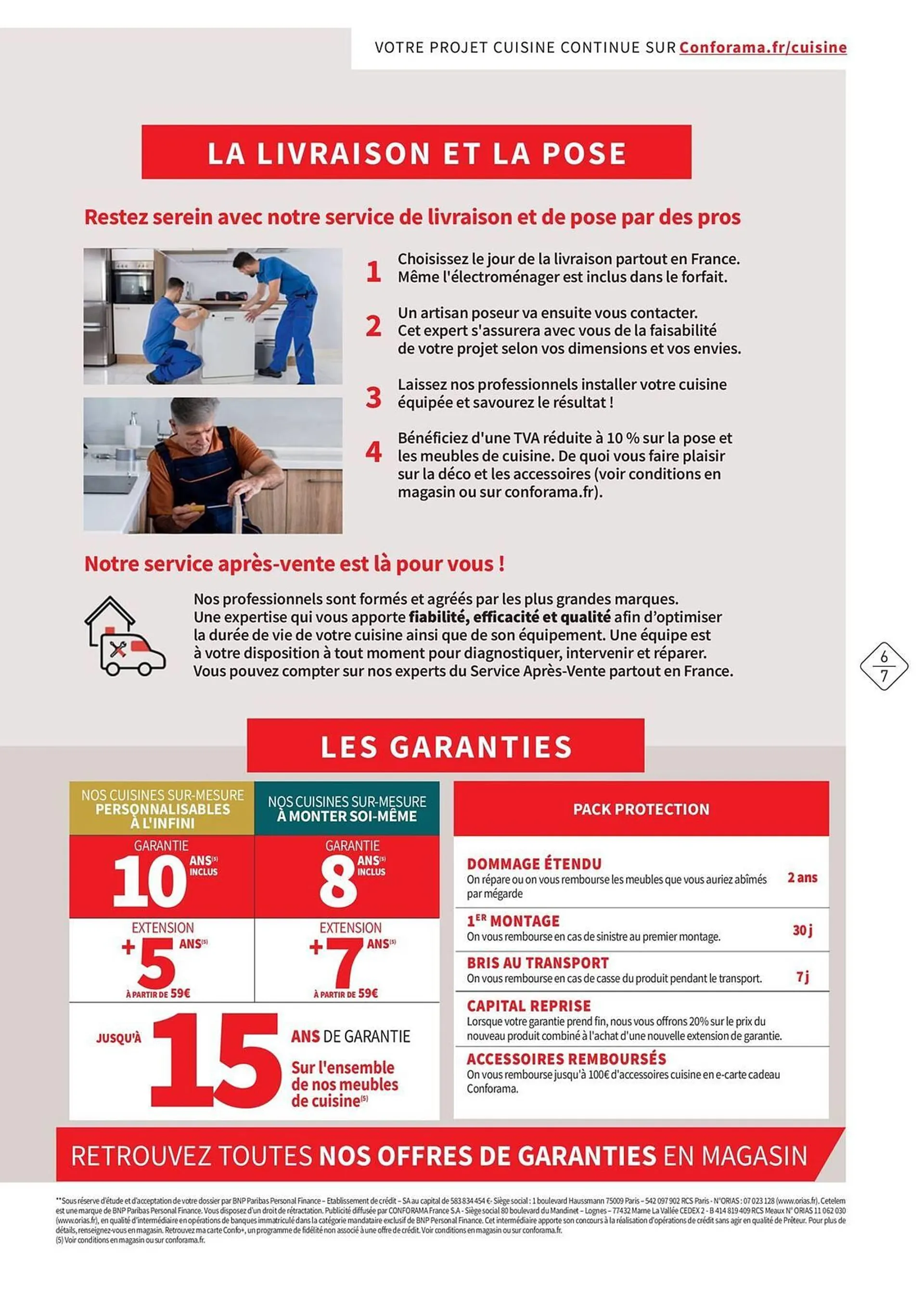 Catalogue Conforama du 4 septembre au 31 décembre 2024 - Catalogue page 7