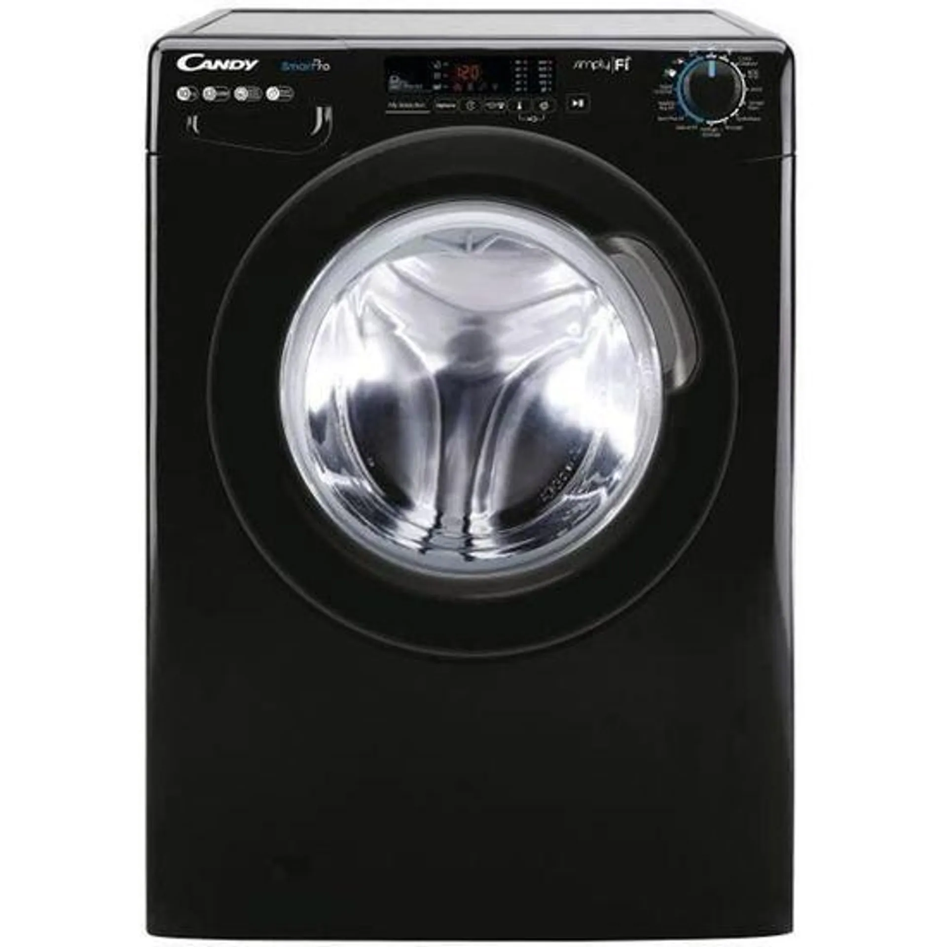 Lave-linge hublot CANDY CO12103DBBE/1-47 - 10 kg - Induction - 1200trs/min - Noir