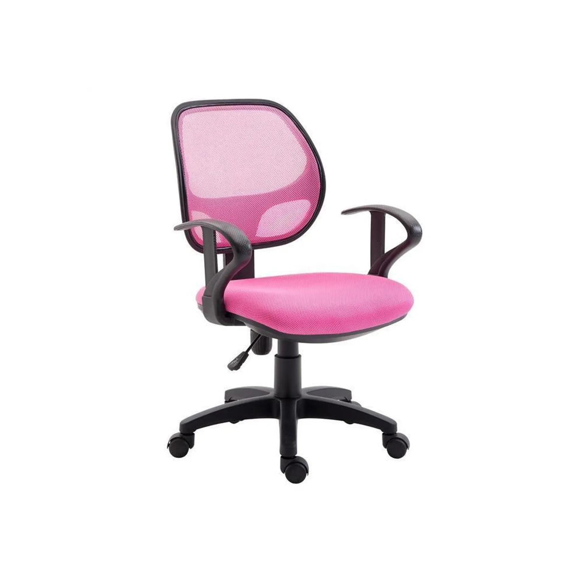 Chaise de bureau pour enfant COOL rose