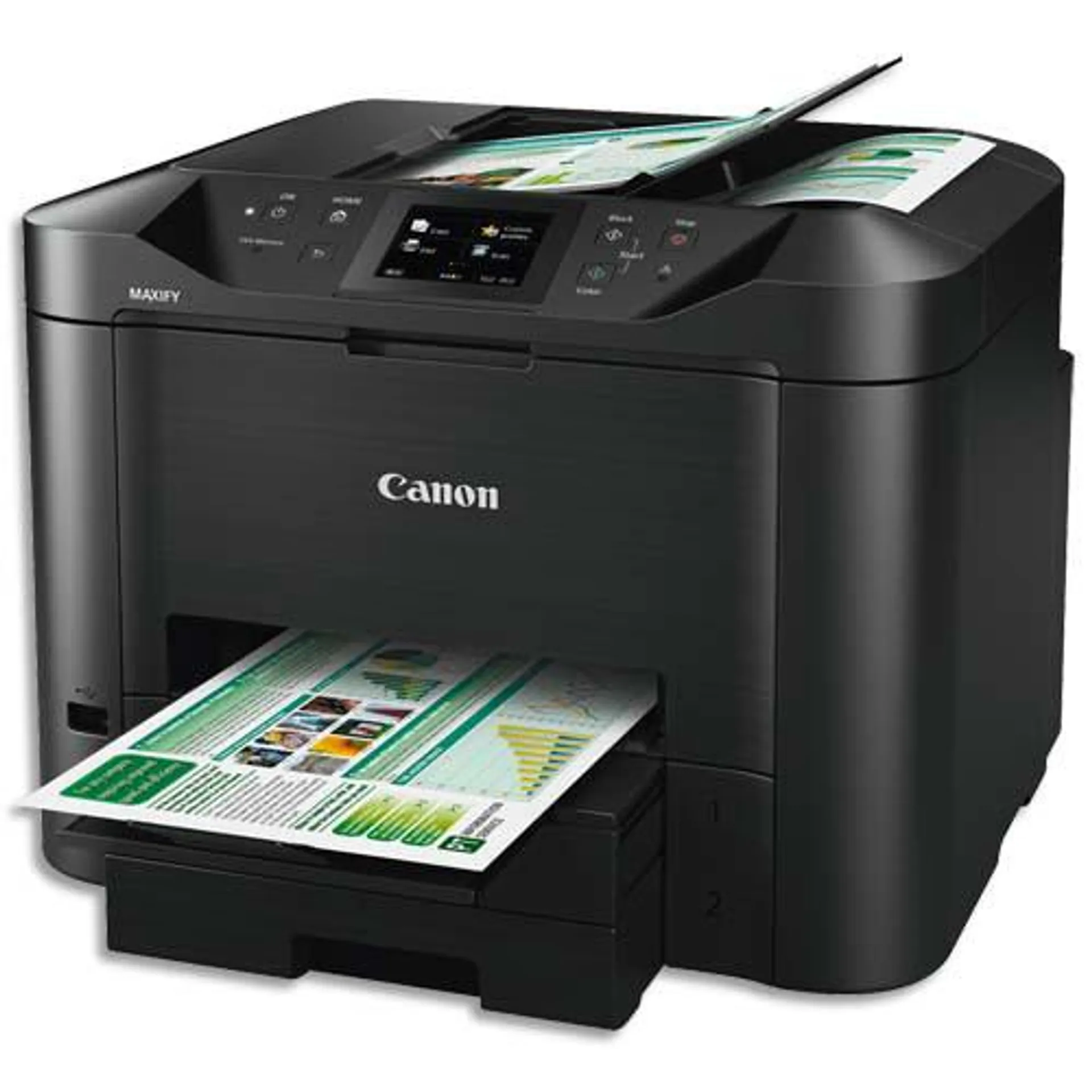 CANON Imprimante multifonction jet d'encre couleur MAXIFY MB5450, A4, Compatible réseau sans fil