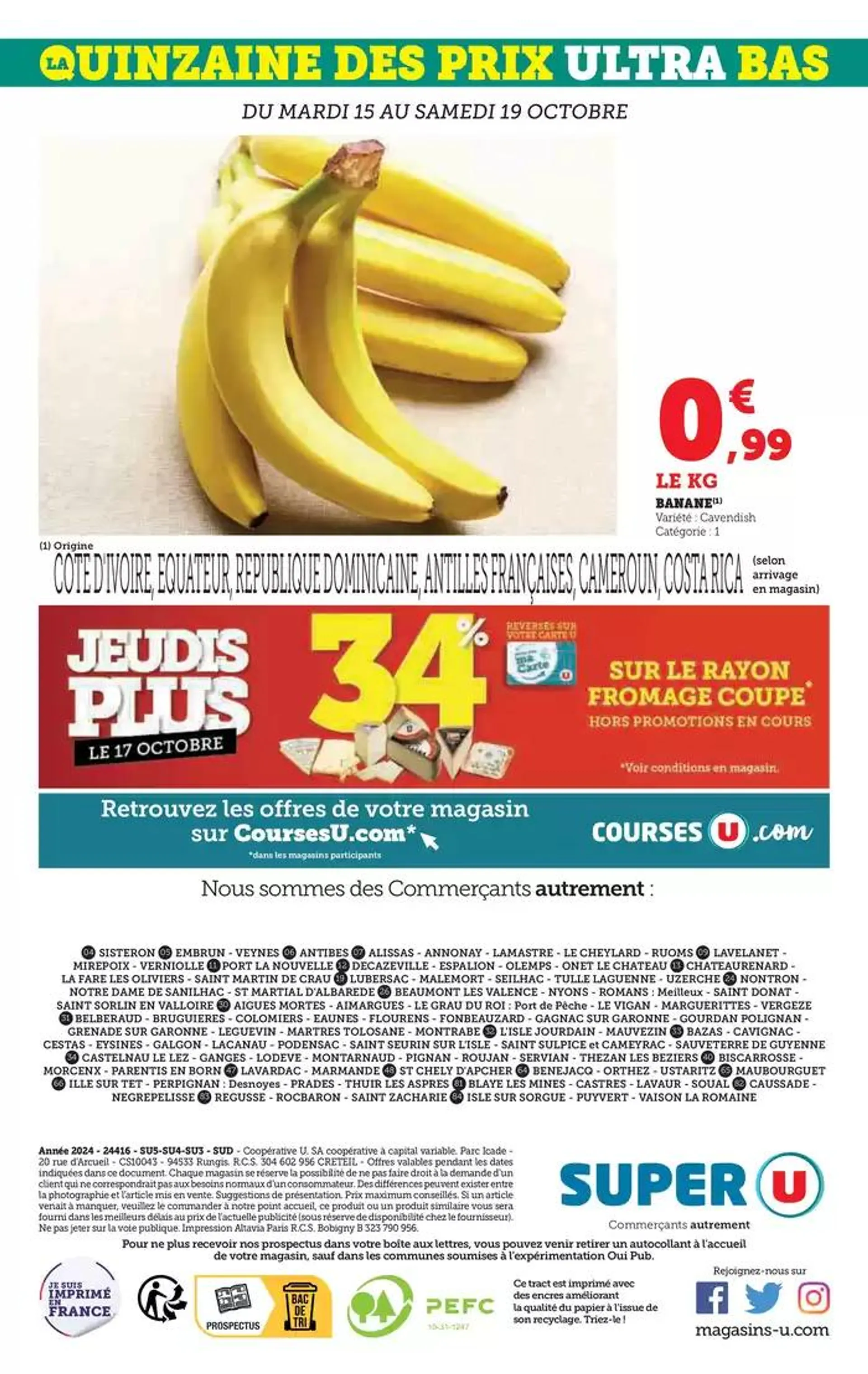 Quinzaine Commerçante du 15 octobre au 20 octobre 2024 - Catalogue page 32