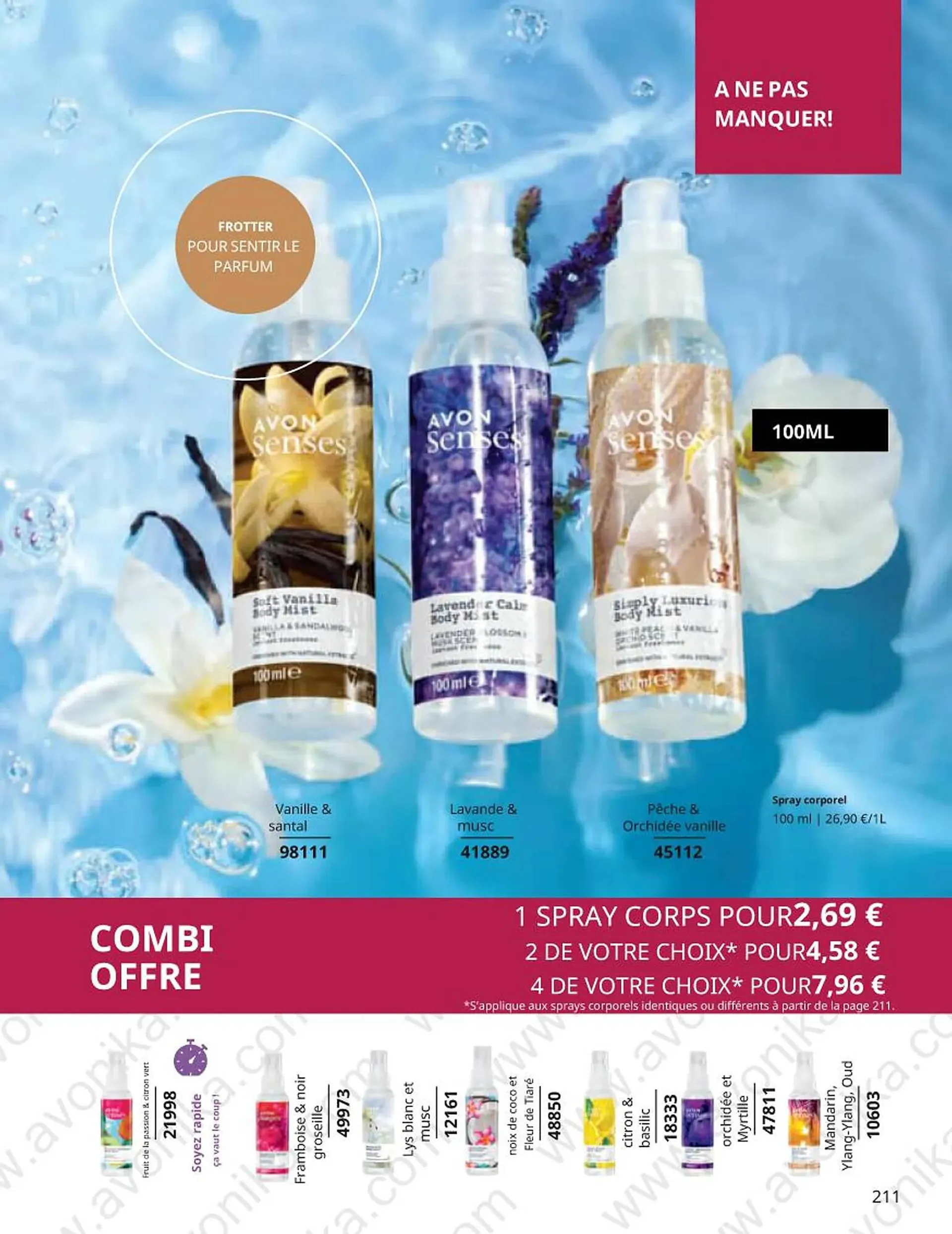 Catalogue AVON du 1 octobre au 31 octobre 2024 - Catalogue page 204