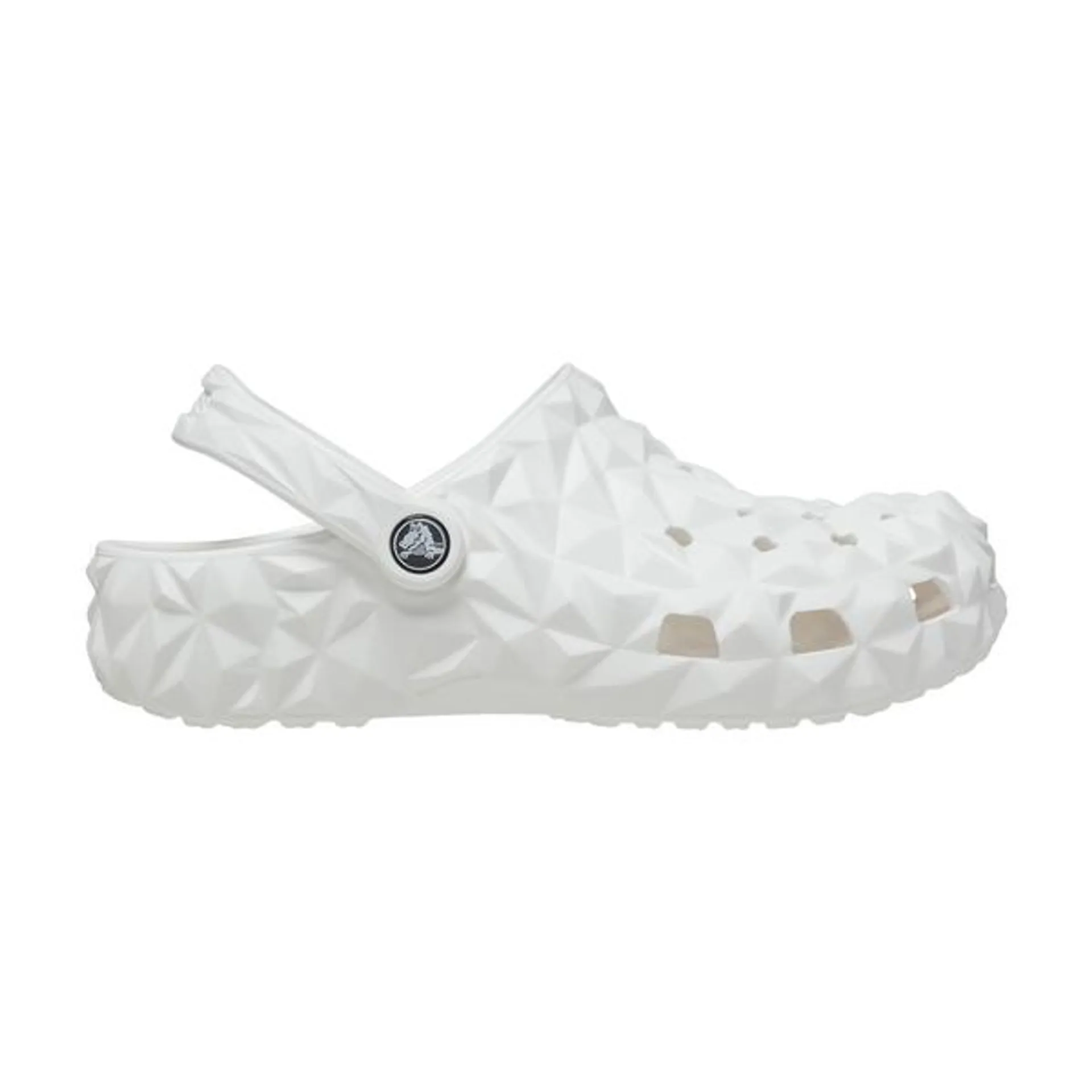 Sabot À Enfiler Crocs Classic Geometric Cloq - Blanc