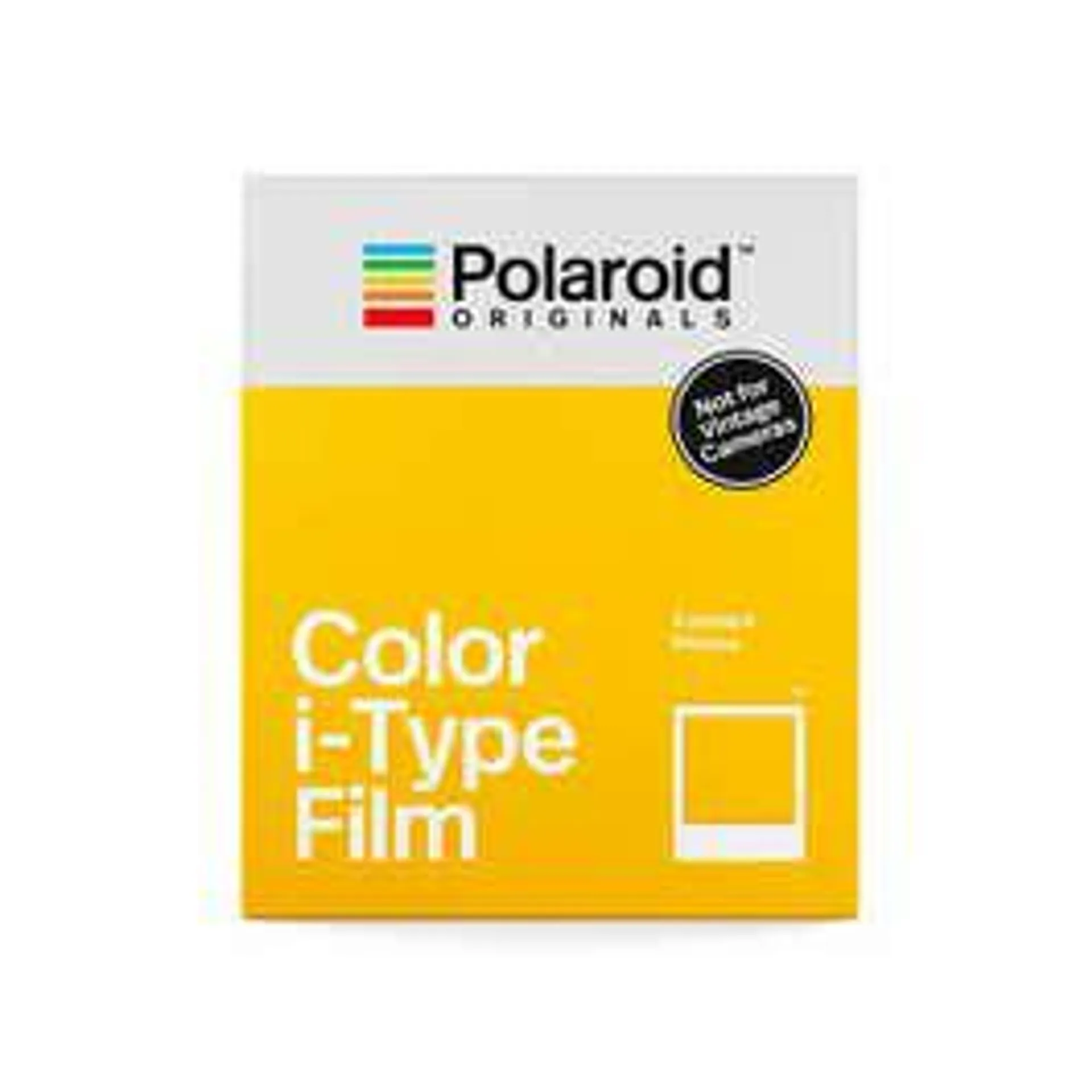 PAPIER PHOTO INSTANTANE POLAROID COULEURS POUR I-TYPE TRANSPARENT Neuf ou reconditionné