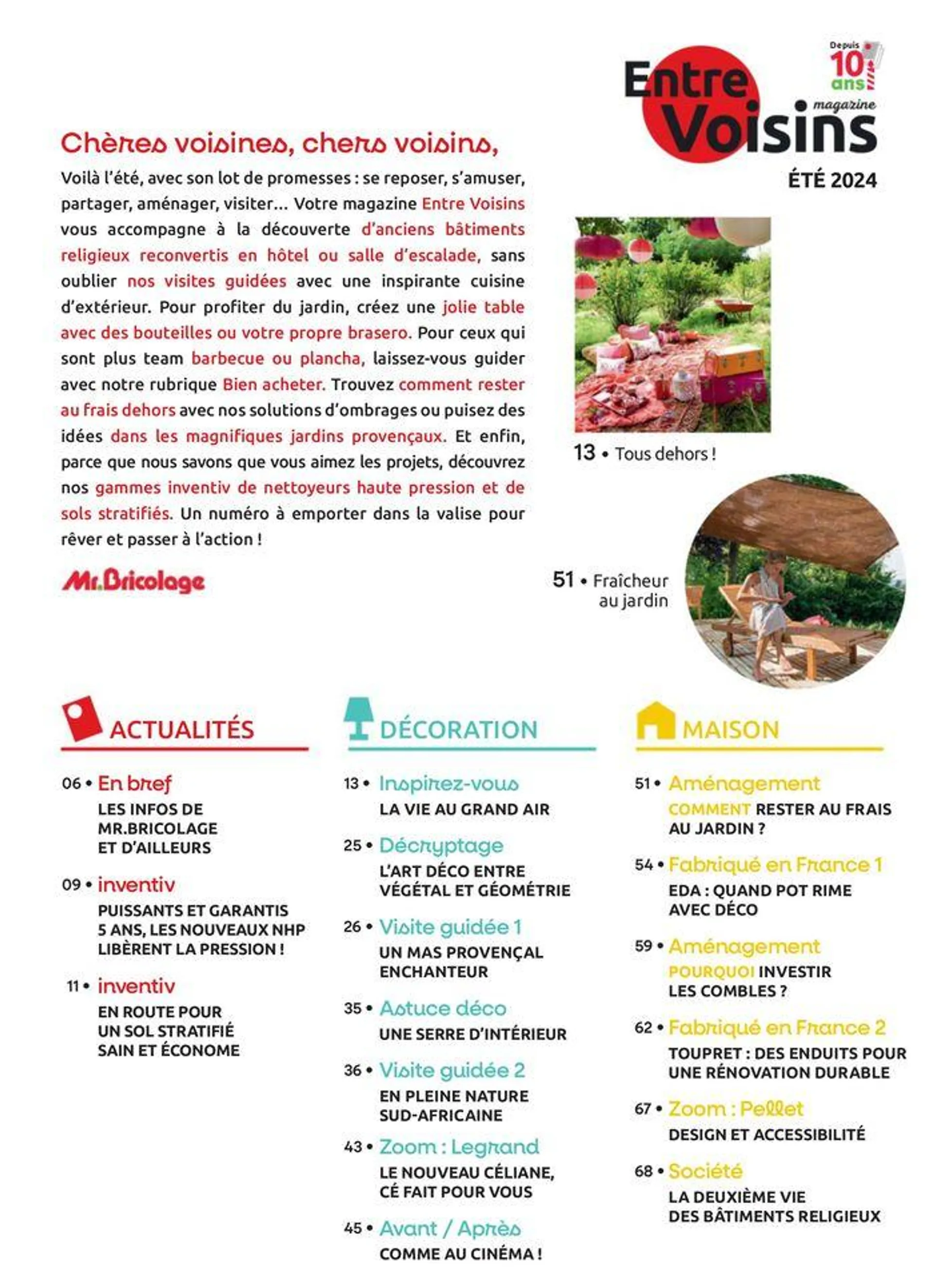 Mr Bricolage Été 2024 du 29 août au 21 septembre 2024 - Catalogue page 3