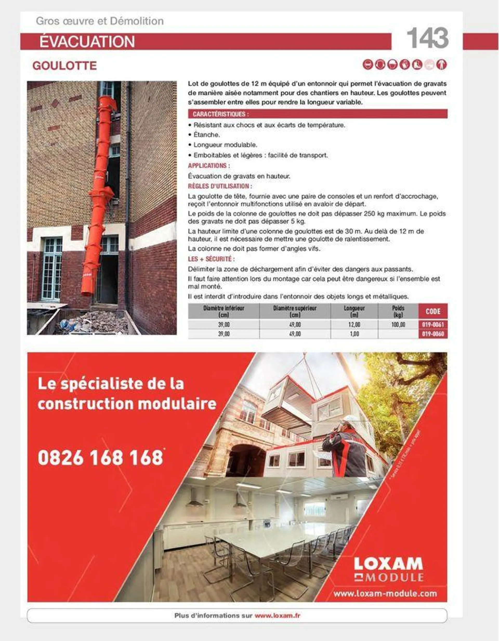 Loxam Catalogue de location du 9 avril au 31 décembre 2024 - Catalogue page 50