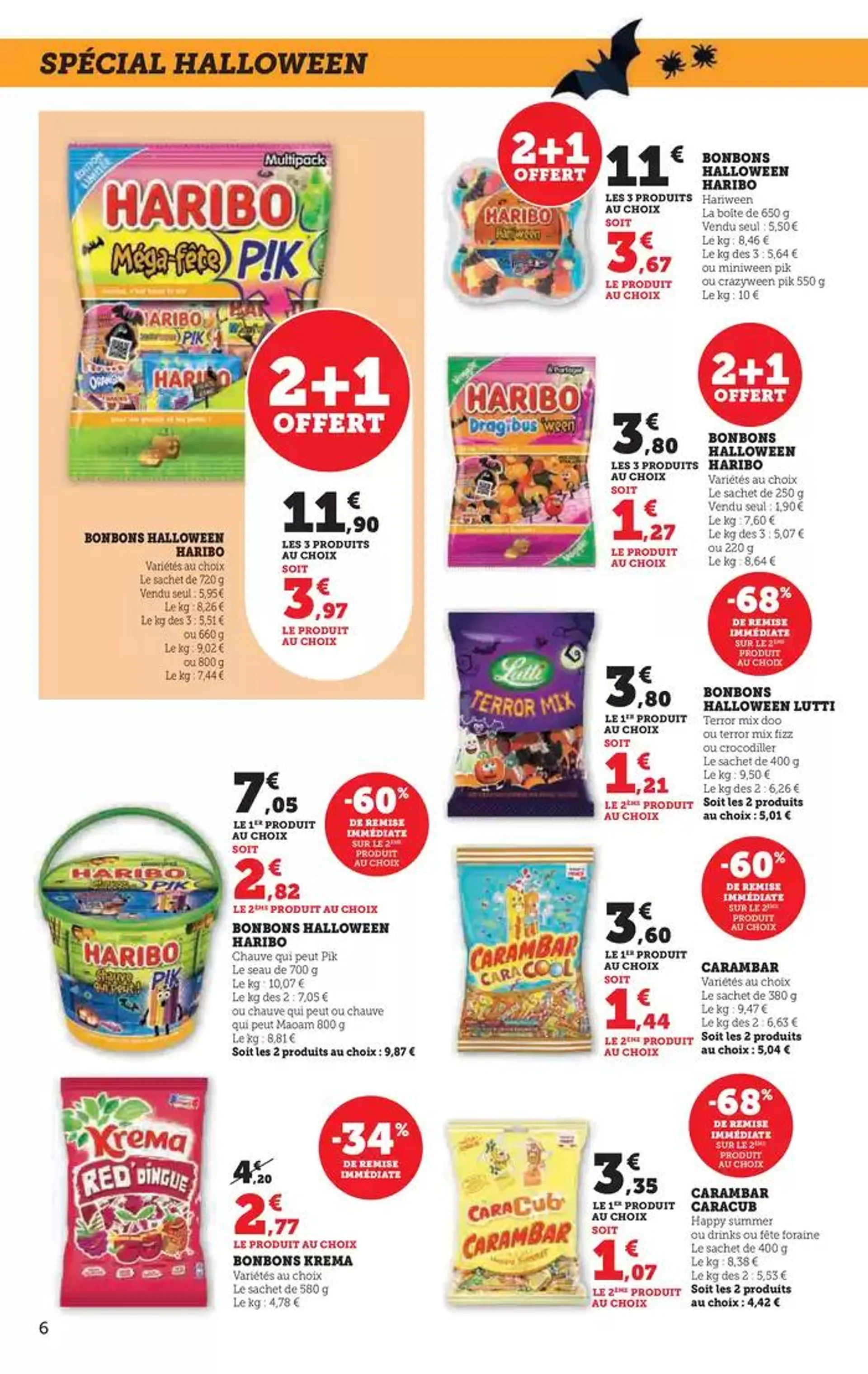 Halloween à prix bas du 22 octobre au 3 novembre 2024 - Catalogue page 6