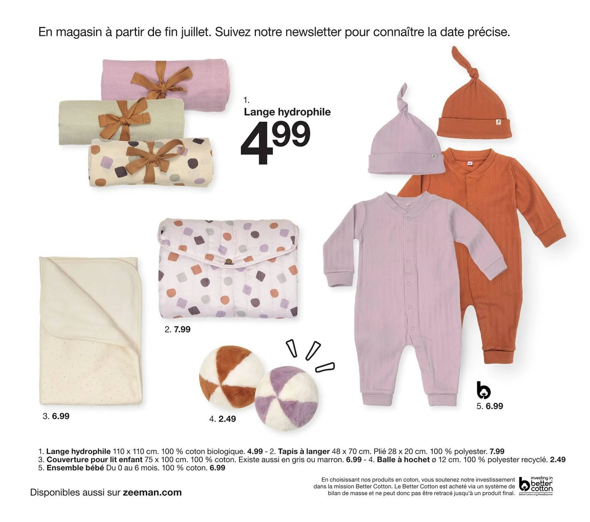 Catalogue Zeeman du 26 juillet au 30 novembre 2024 - Catalogue page 4