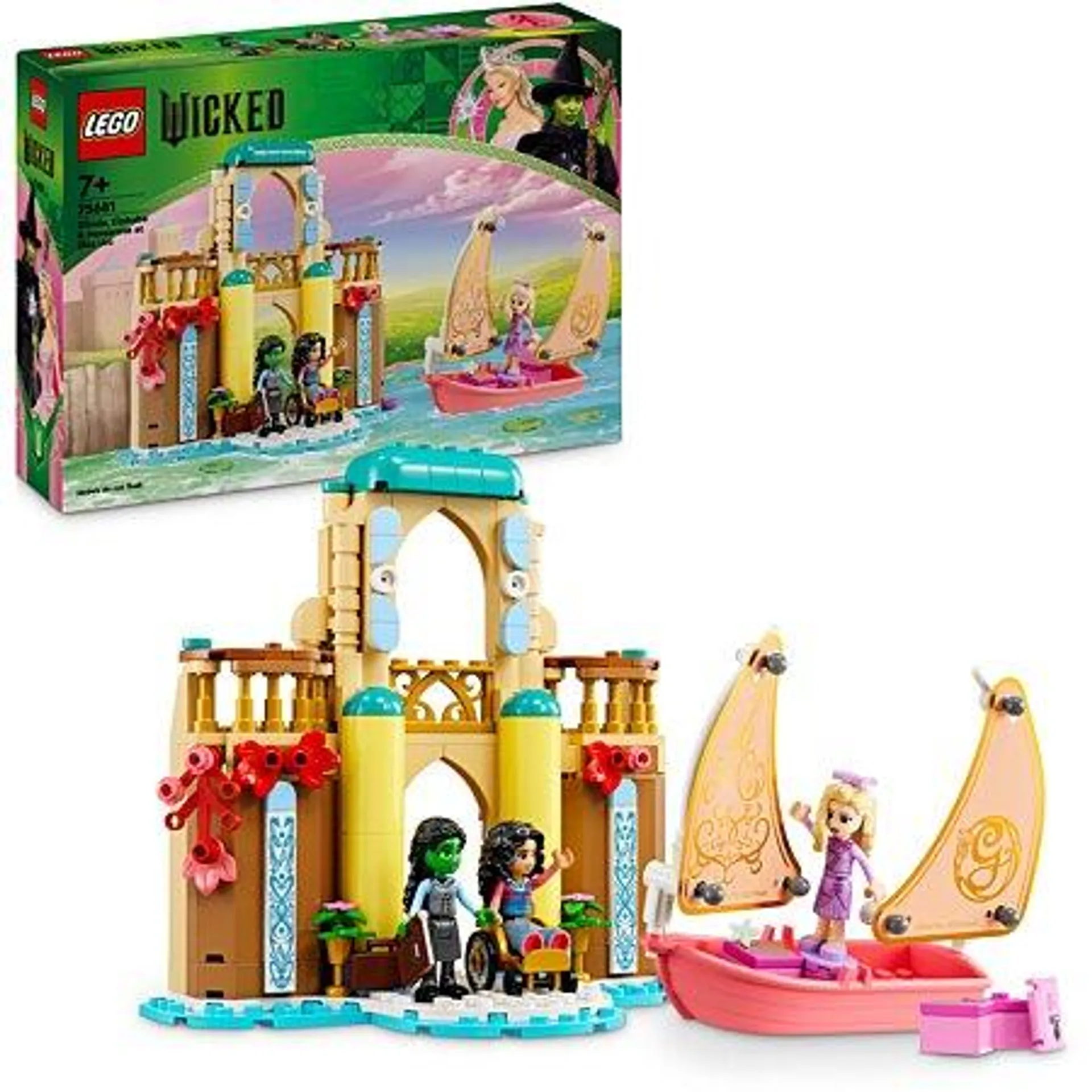 LEGO® Wicked - Glinda, Elphaba et Nessarose à l’Université de Shiz - Set de Magie - 75681