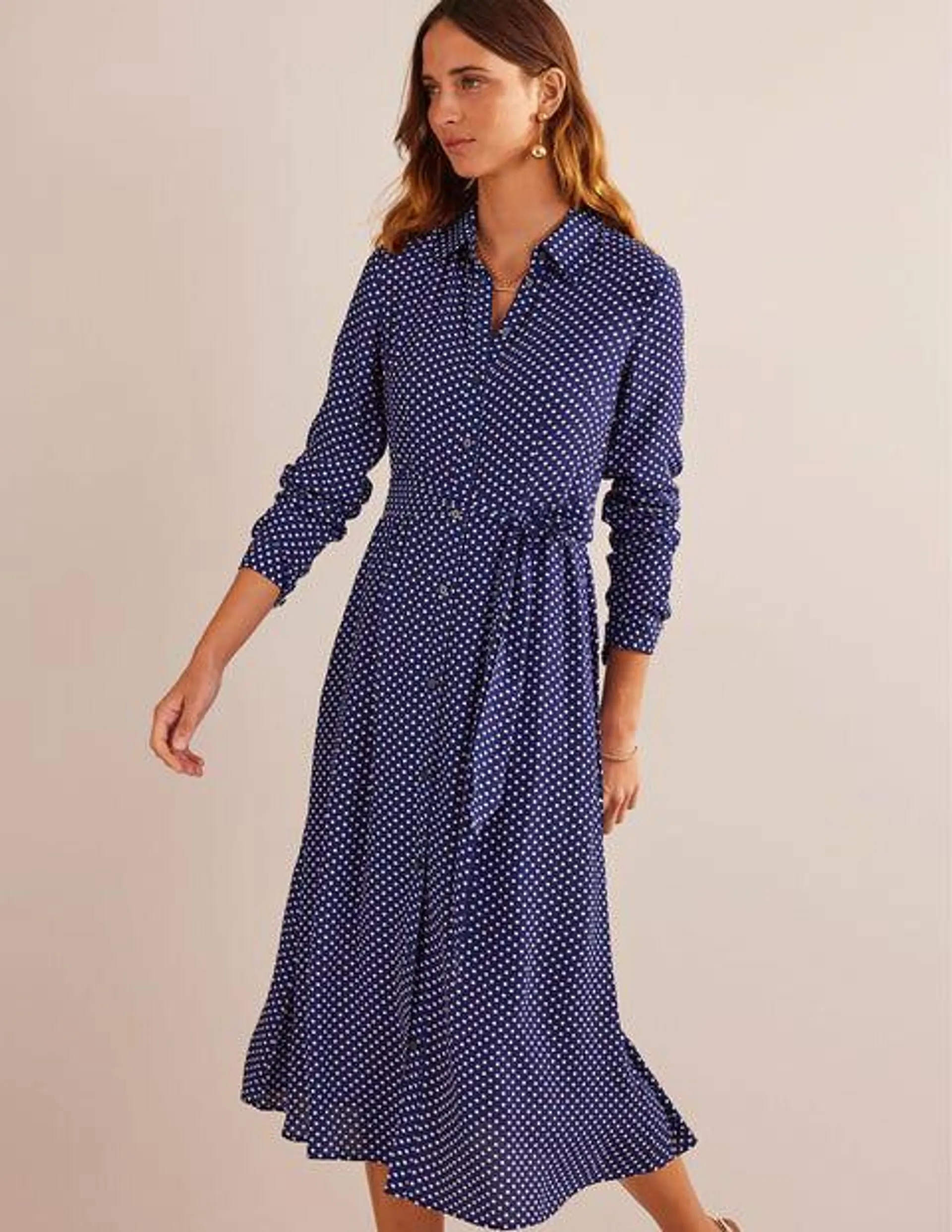 Robe-chemise midi Kate