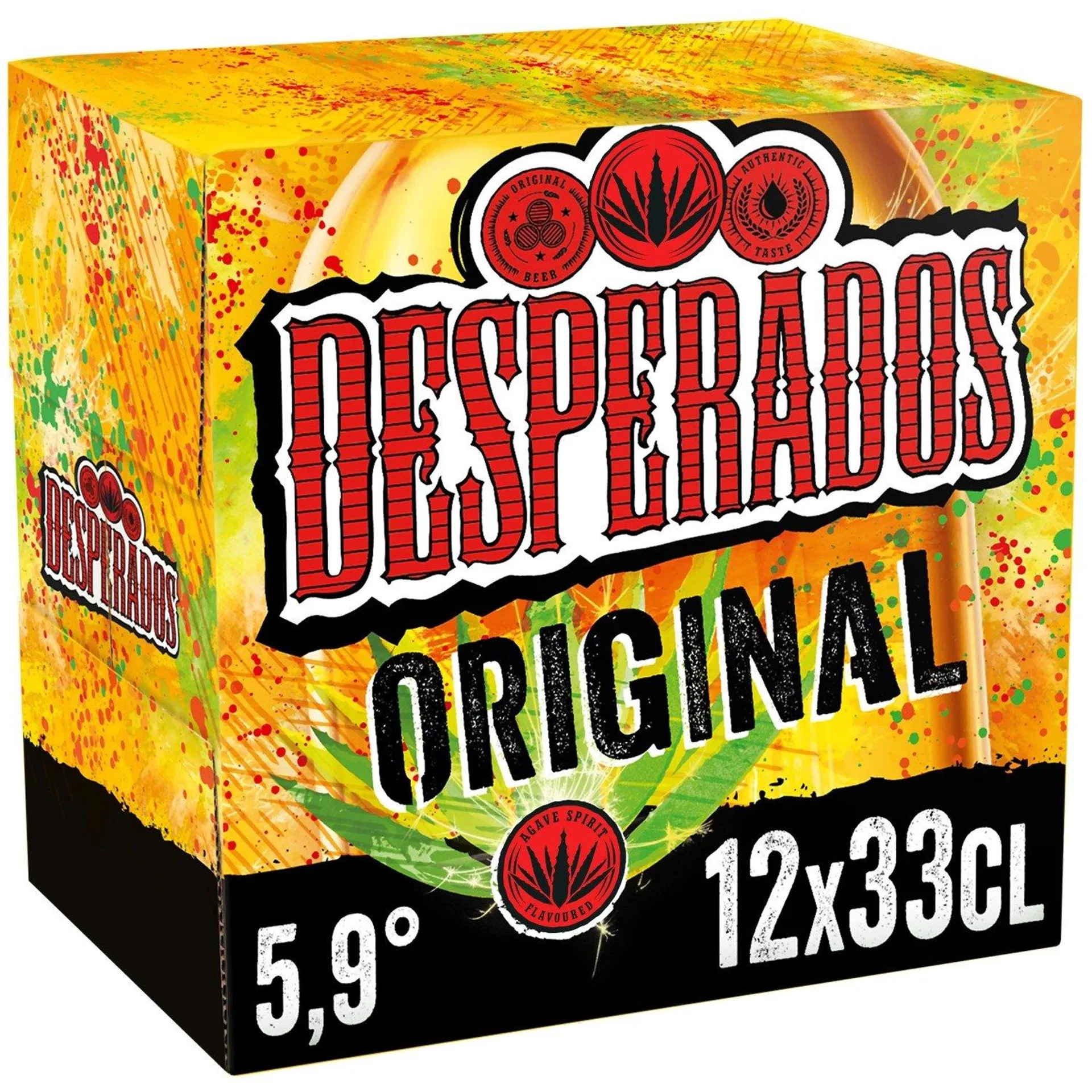 Bière Aromatisée à un spiritueux à base d'Agave DESPERADOS