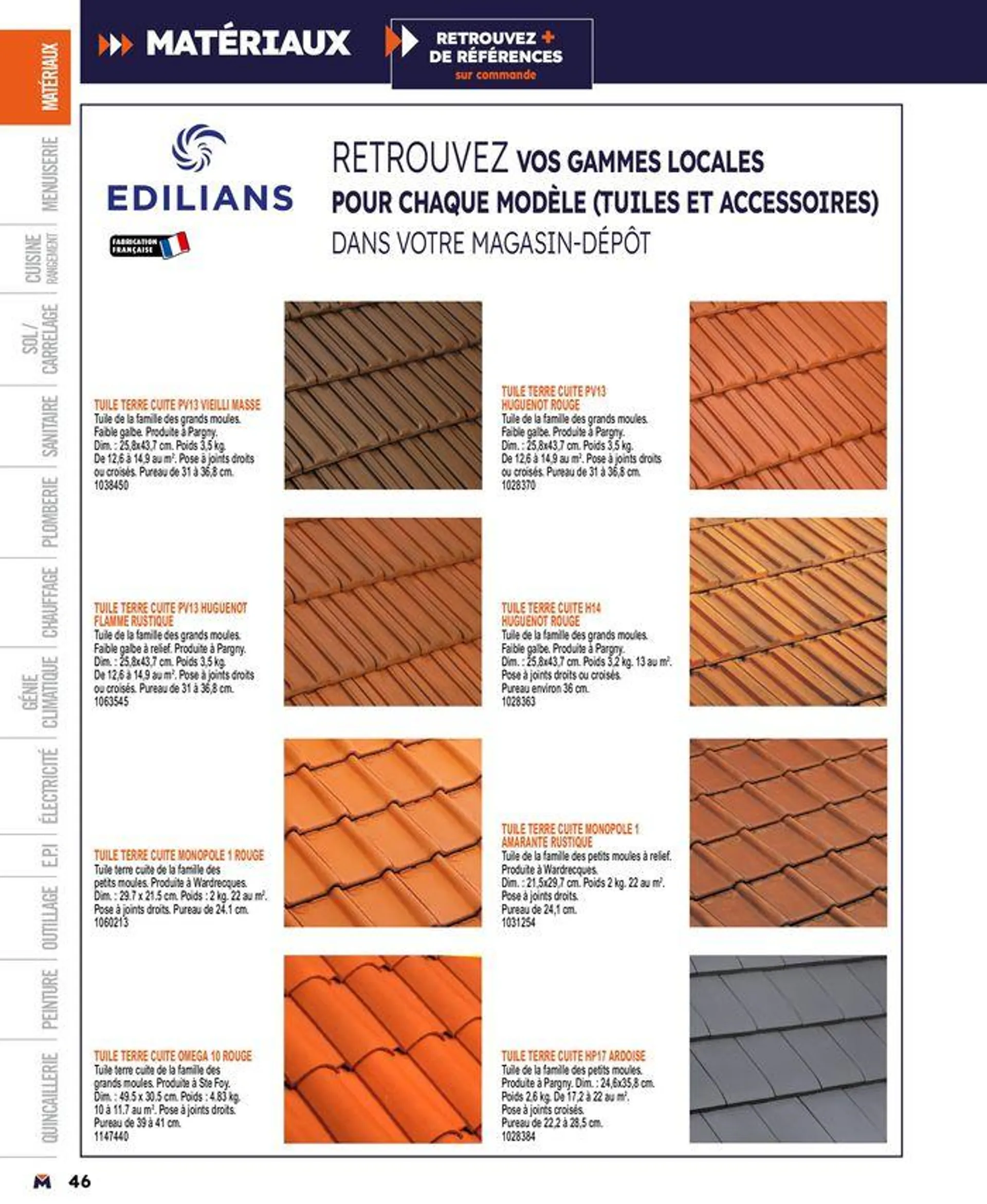 Guide produits 2024 du 15 mars au 31 décembre 2024 - Catalogue page 46