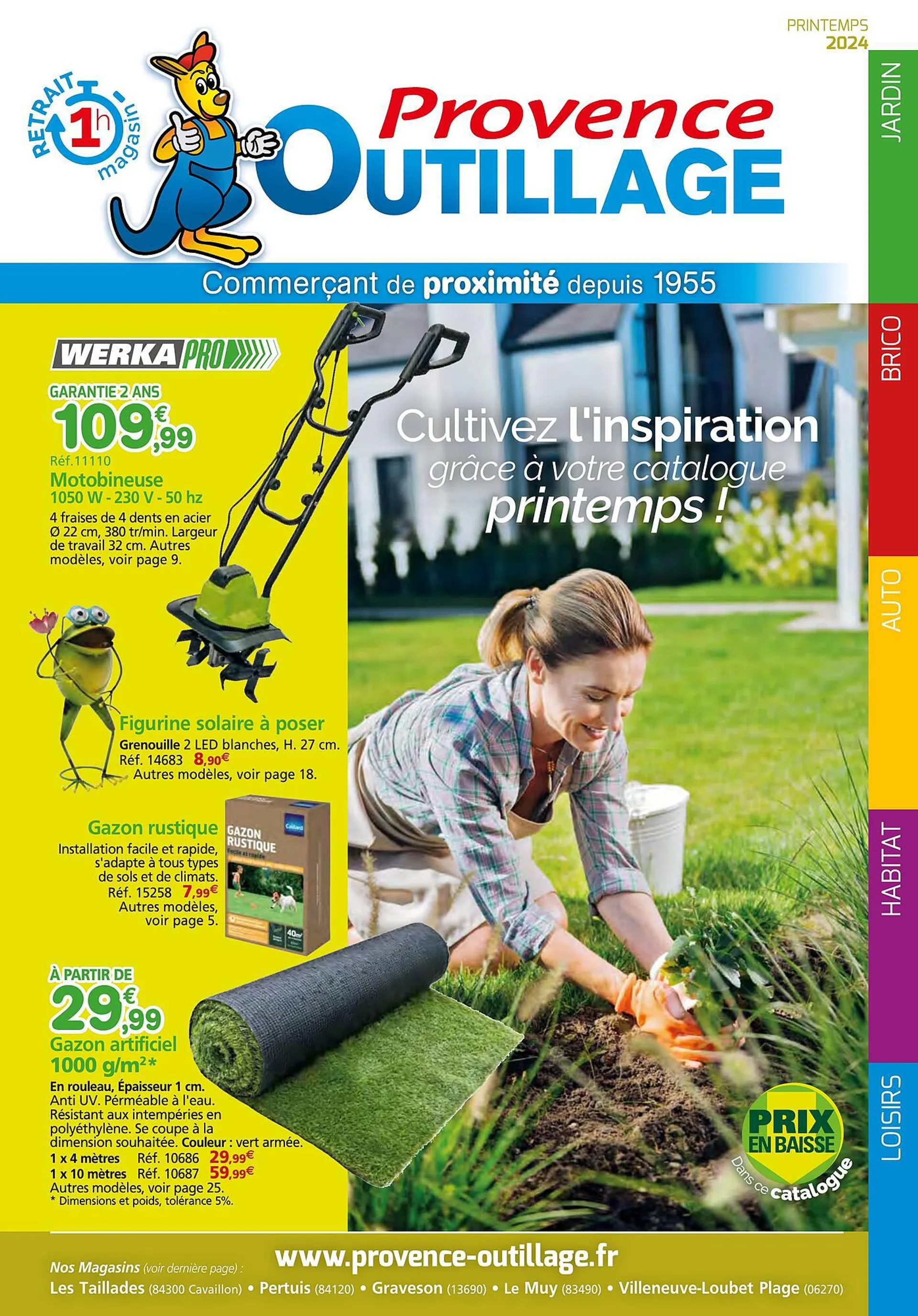 Catalogue Provence Outillage du 4 mars au 2 juin 2024 - Catalogue page 