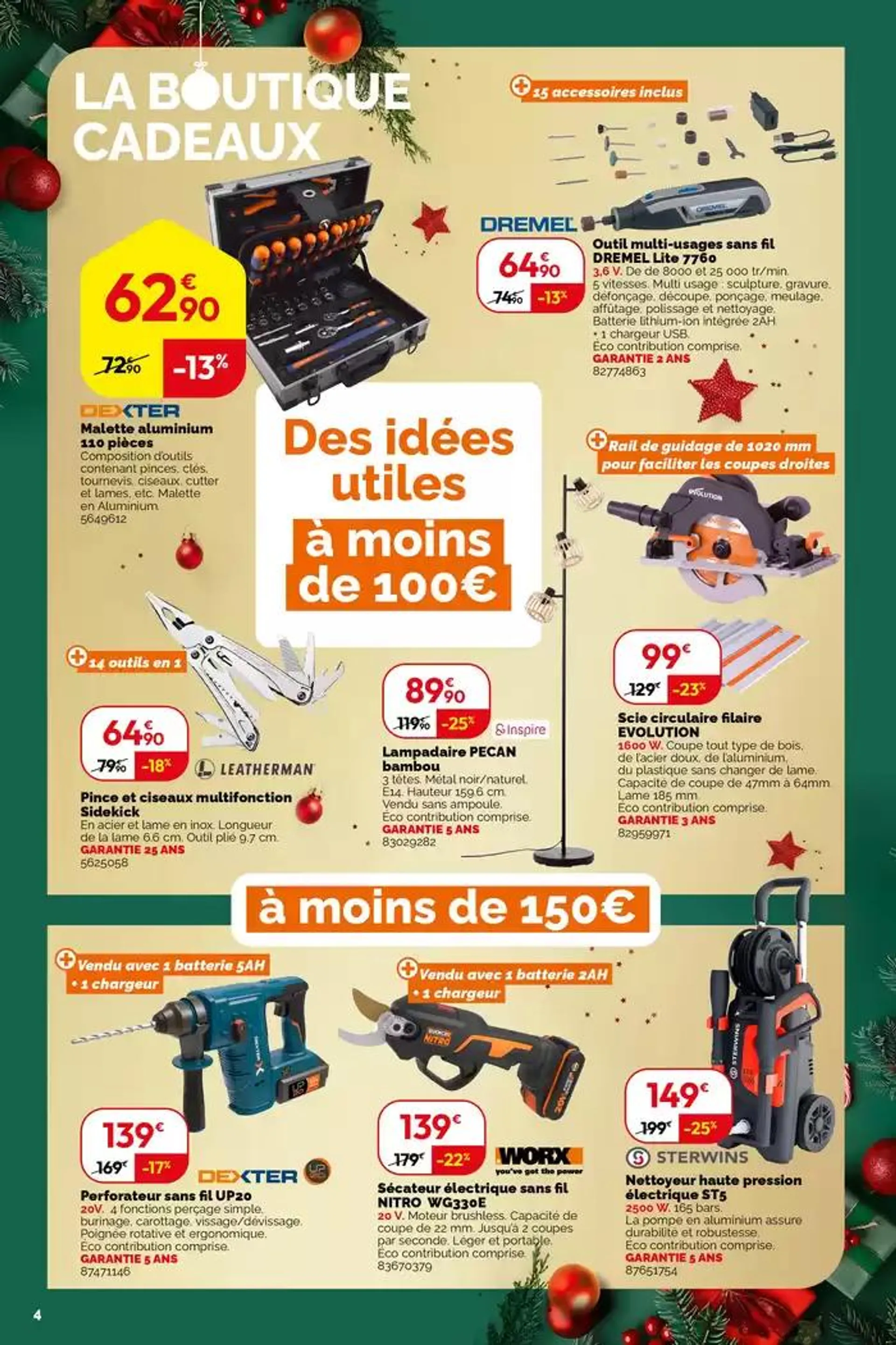 Les Fêtes à Prix Cadeaux  du 27 novembre au 29 décembre 2024 - Catalogue page 4