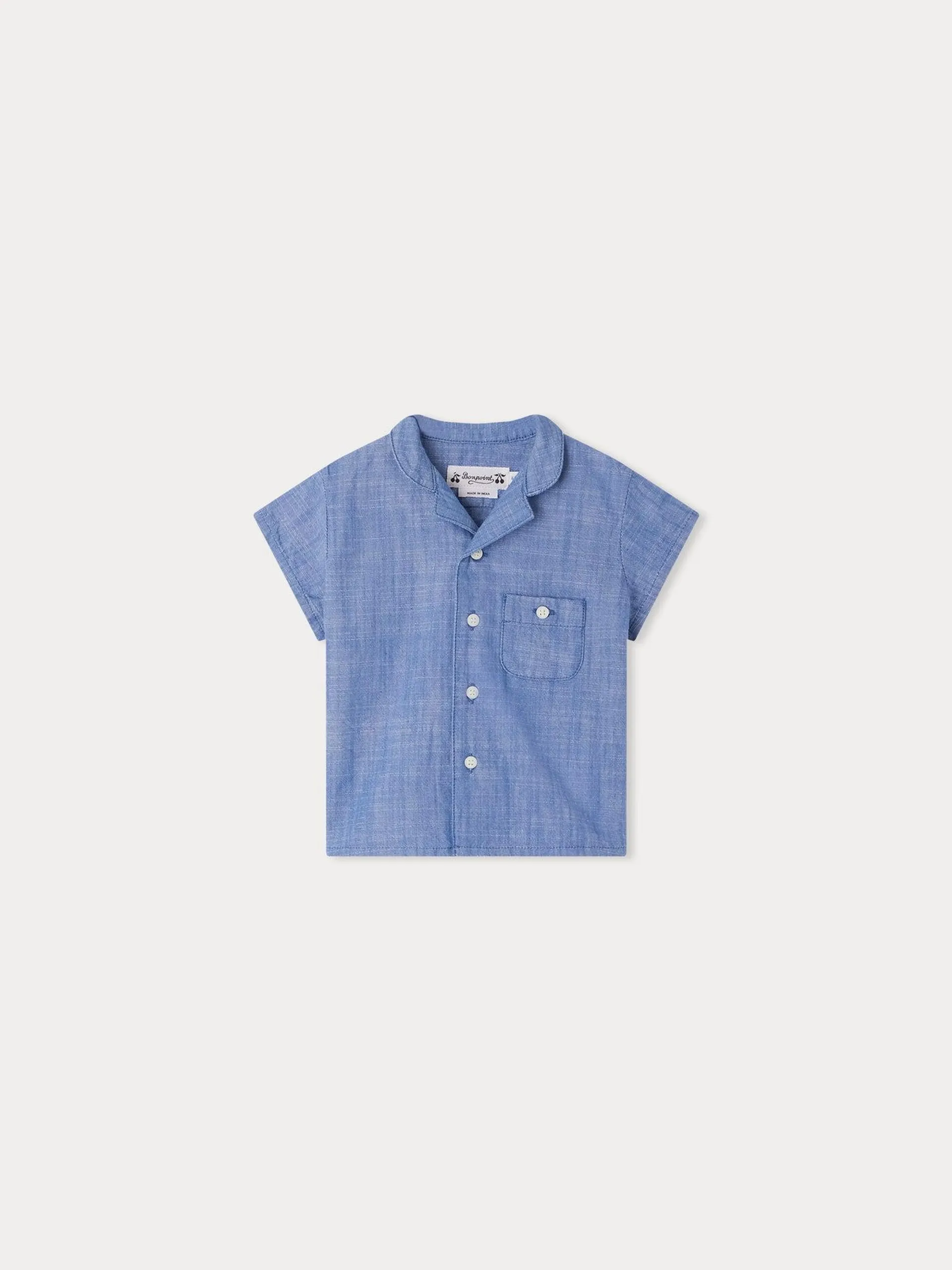 Chemise Gerald bleu