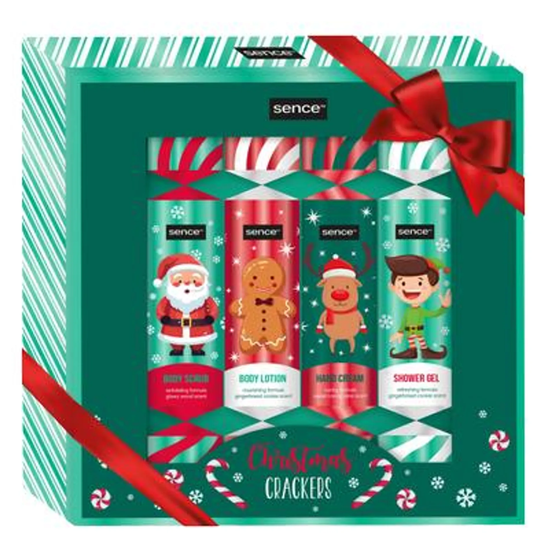 Coffret 4 crackers de Noël