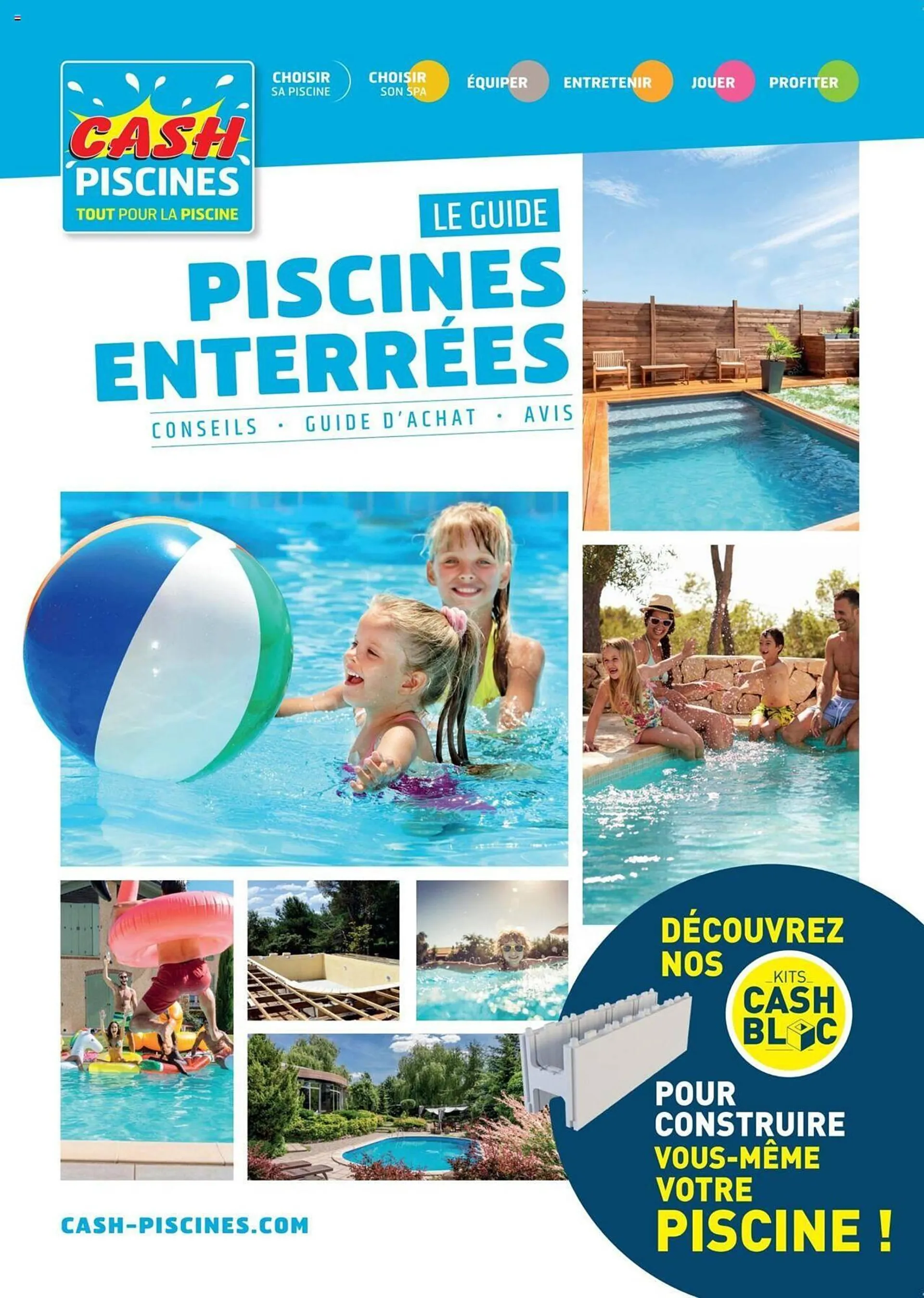 Catalogue Cash Piscines - 1