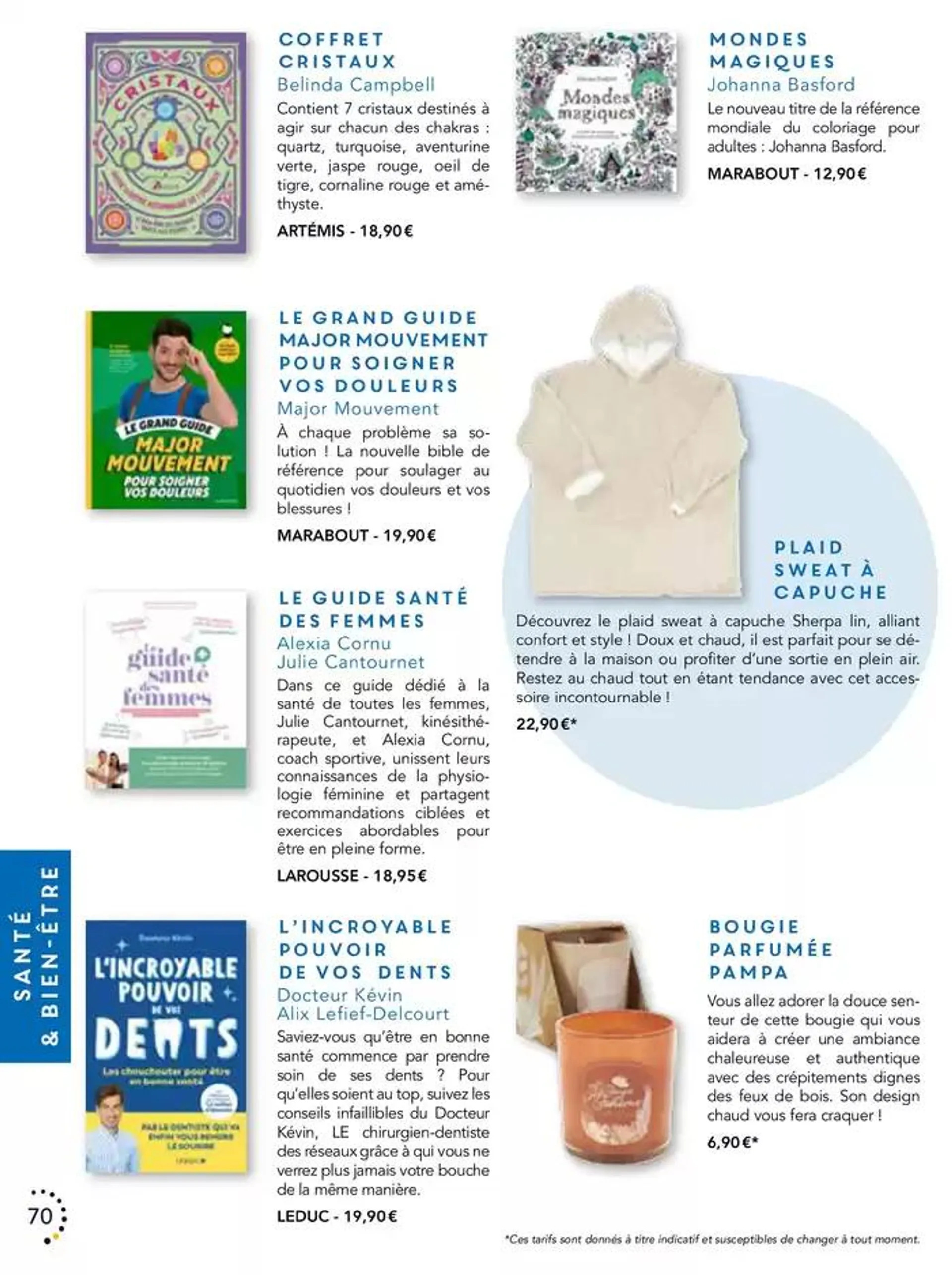 Les belles surprises de Noël du 23 octobre au 25 décembre 2024 - Catalogue page 70