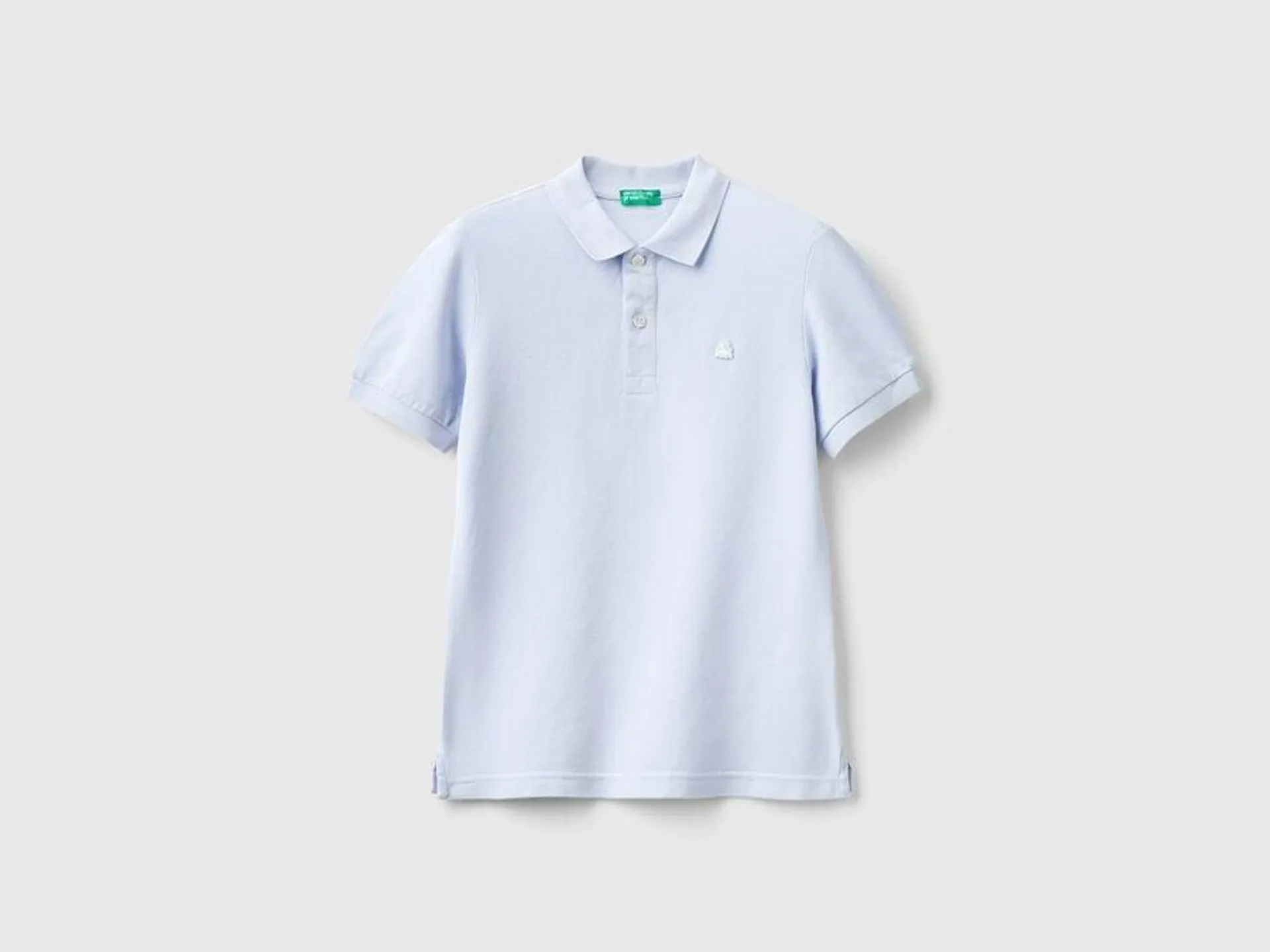 Polo ajusté en 100 % coton bio