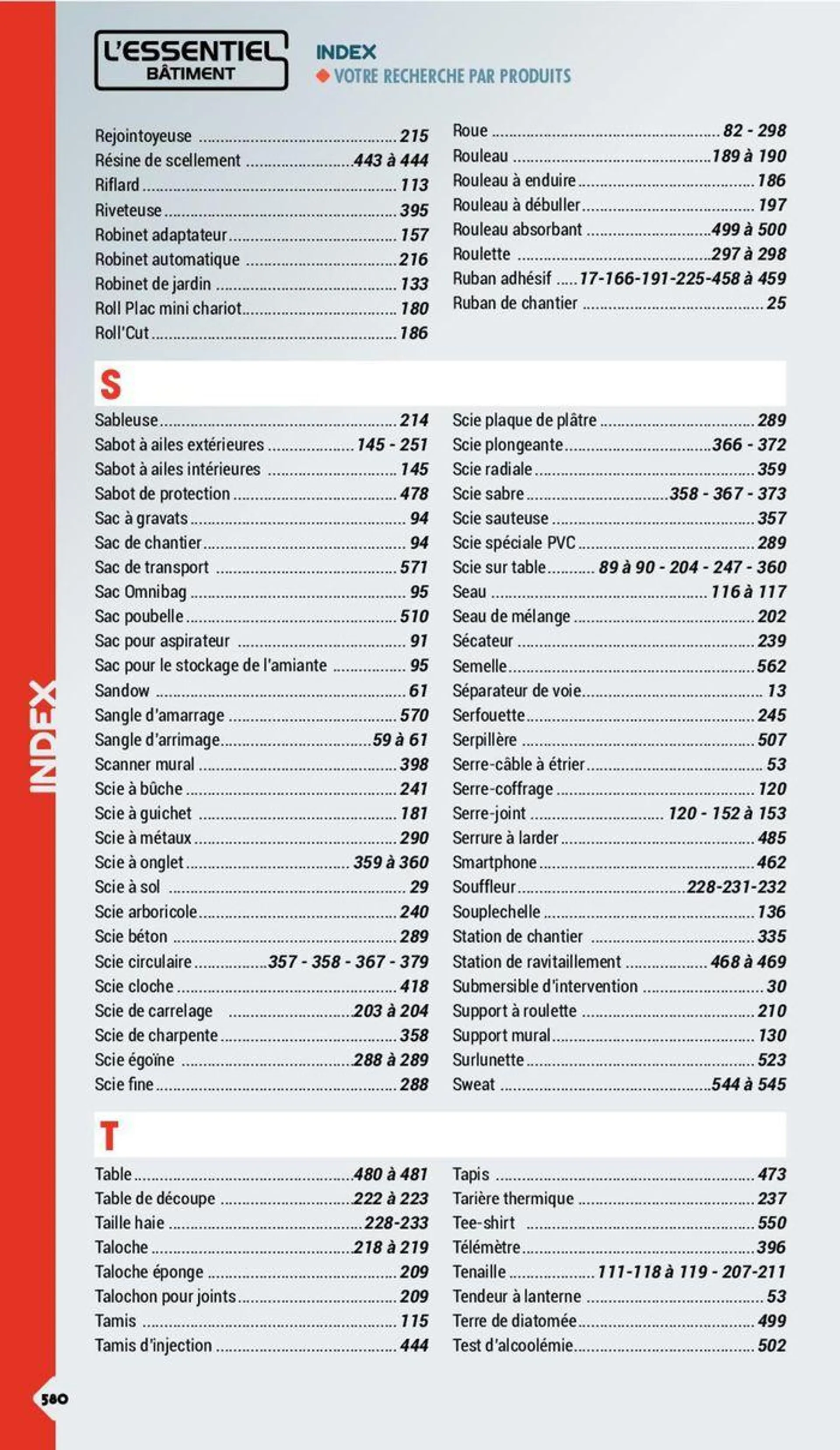 Essentiel Batiment 2024 du 3 janvier au 31 décembre 2024 - Catalogue page 535