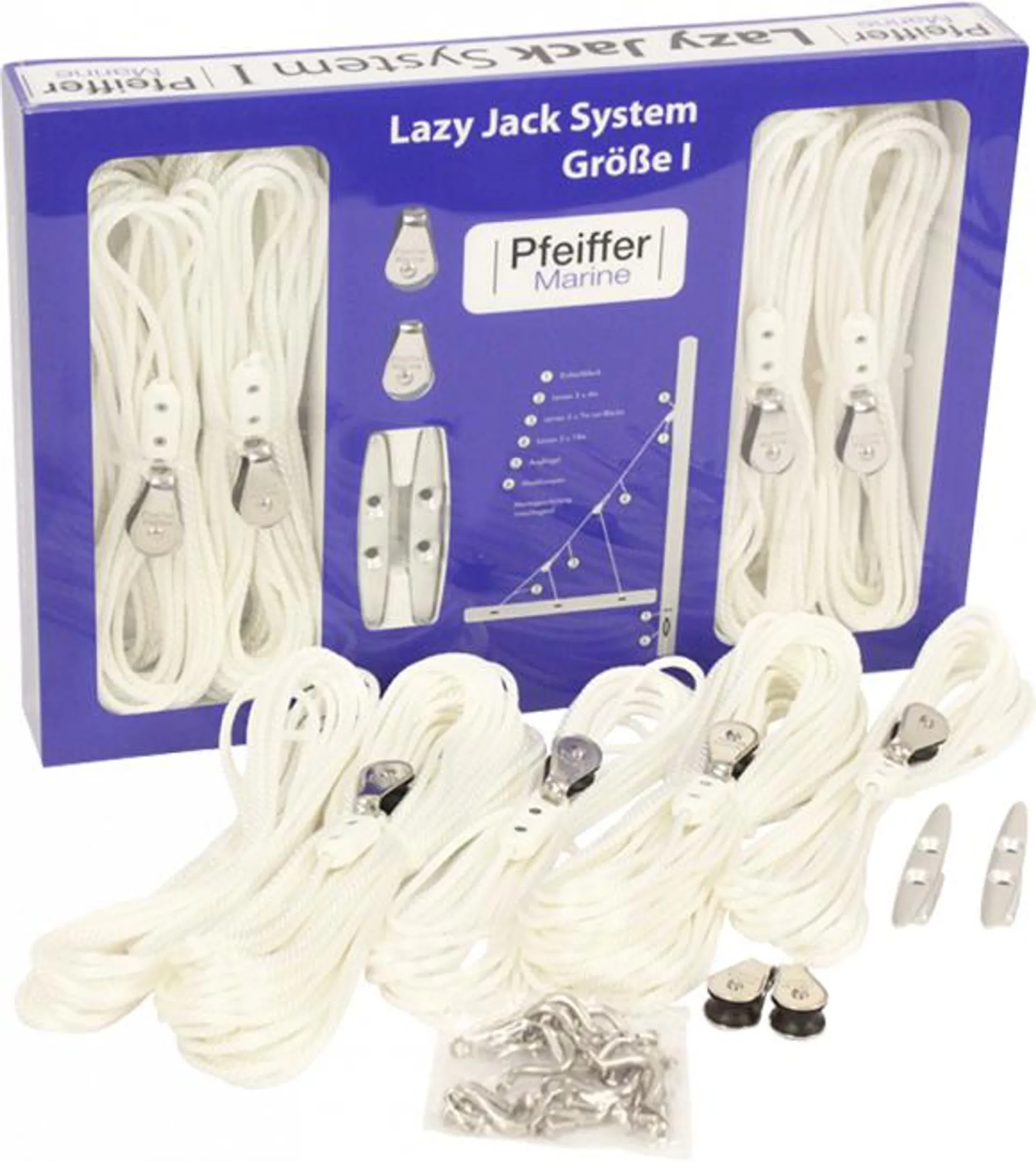 KIT LAZY JACK 30 PIEDS PFEIFFER