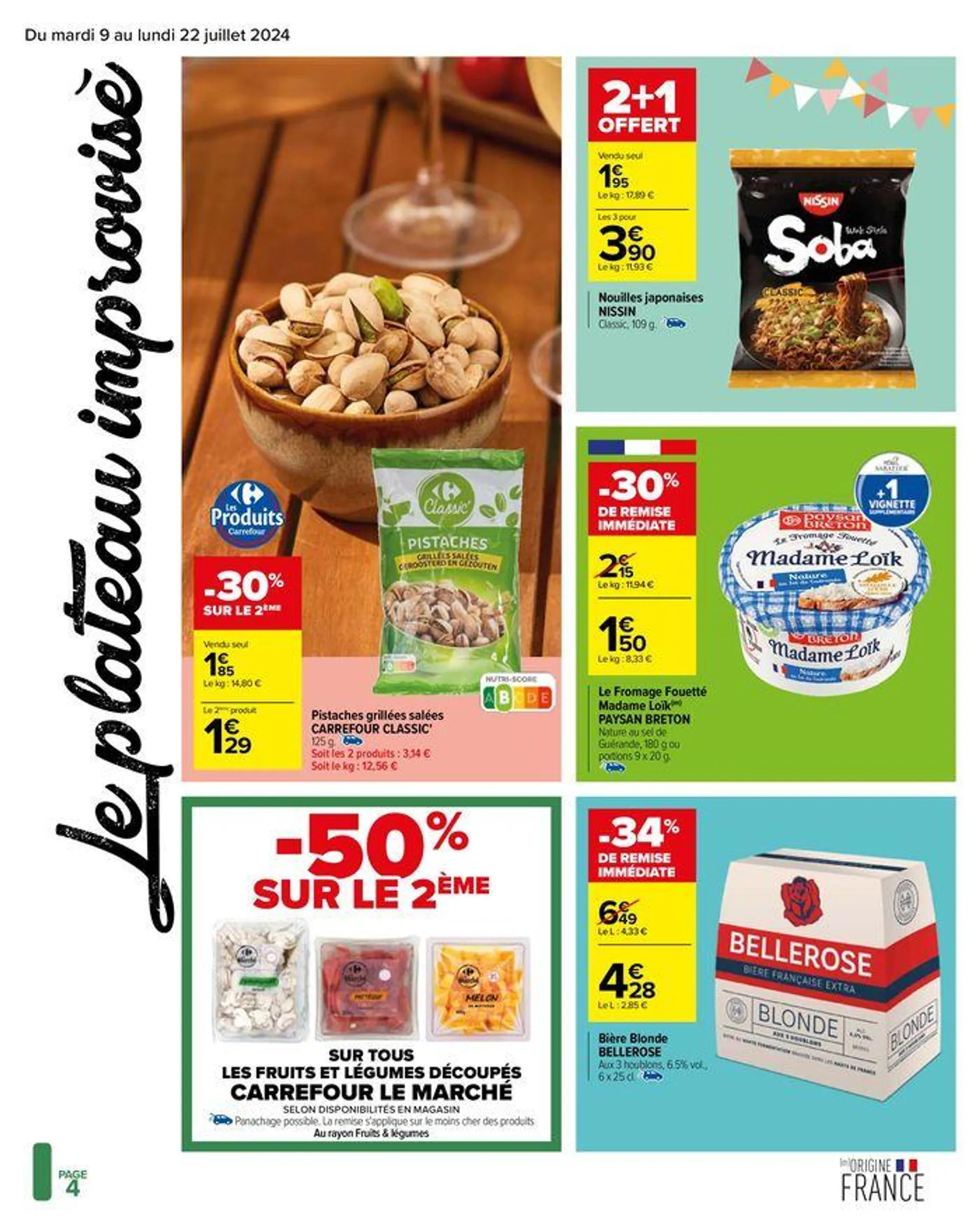 S’entraîner à bien manger du 9 juillet au 22 juillet 2024 - Catalogue page 4