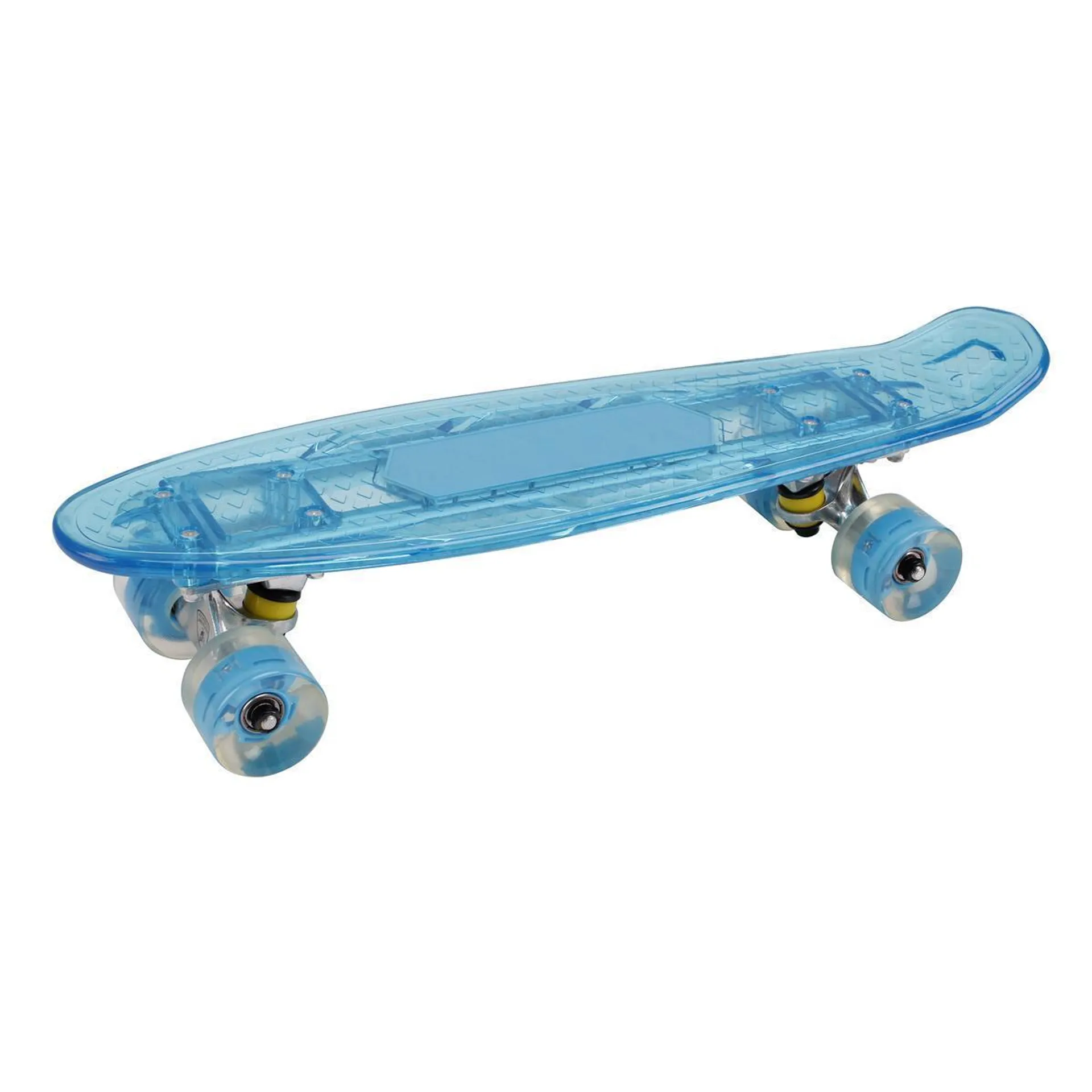 SKATEBOARD LED BLUETOOTH BLEU