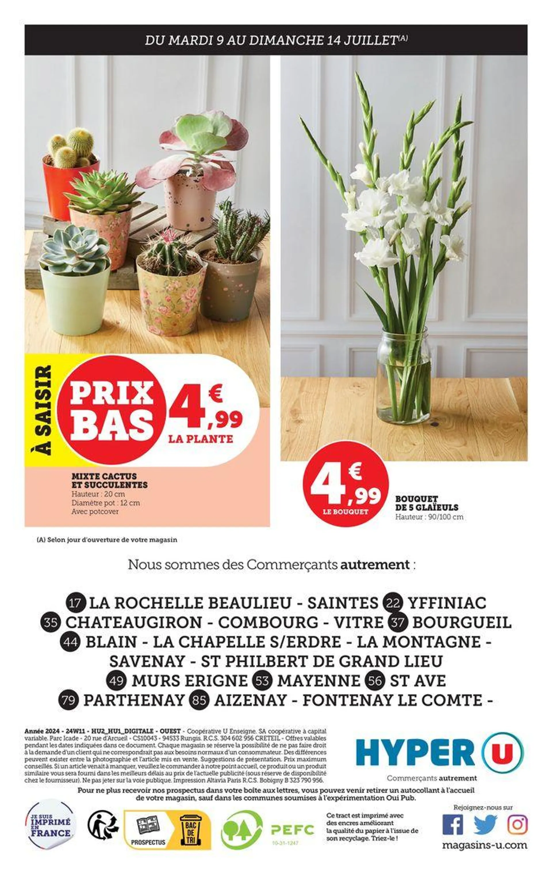 Le marché à prix bas ! du 9 juillet au 14 juillet 2024 - Catalogue page 12