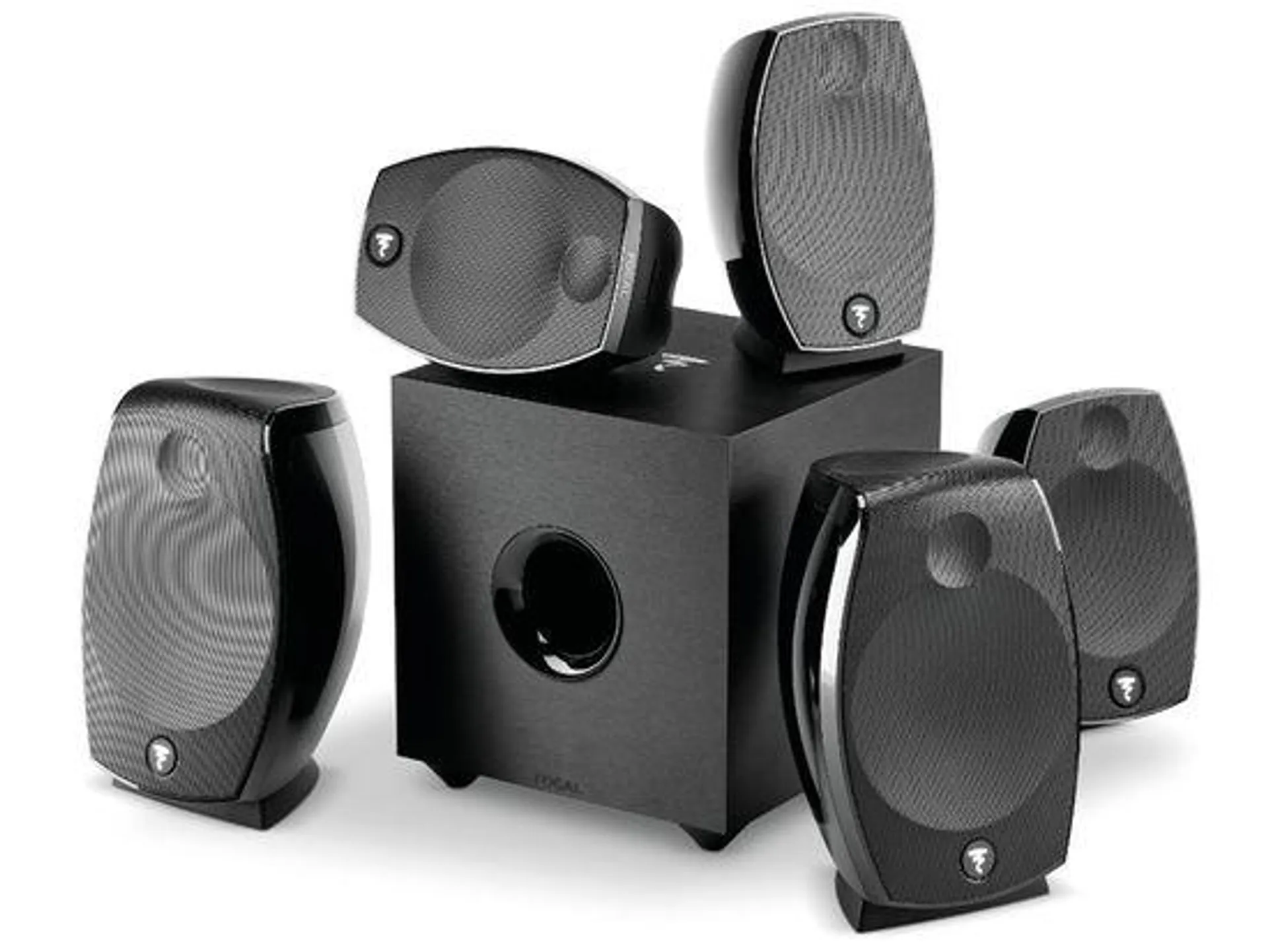 FOCAL Pack SIB EVO Dolby Atmos 5.1.2 Noir