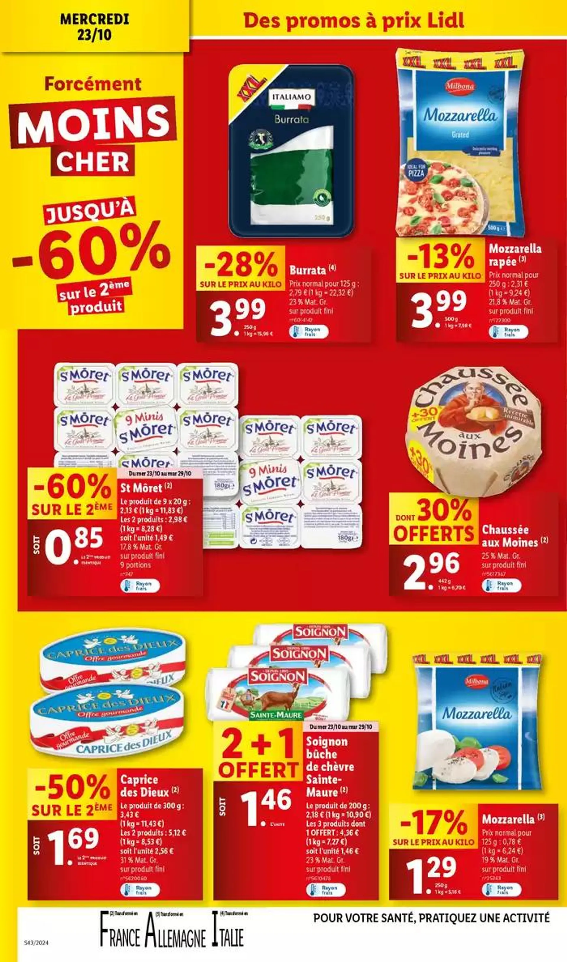 L'hiver approche ! Cette semaine, retrouvez des produits réconfortants, toujours à prix Lidl du 23 octobre au 29 octobre 2024 - Catalogue page 12