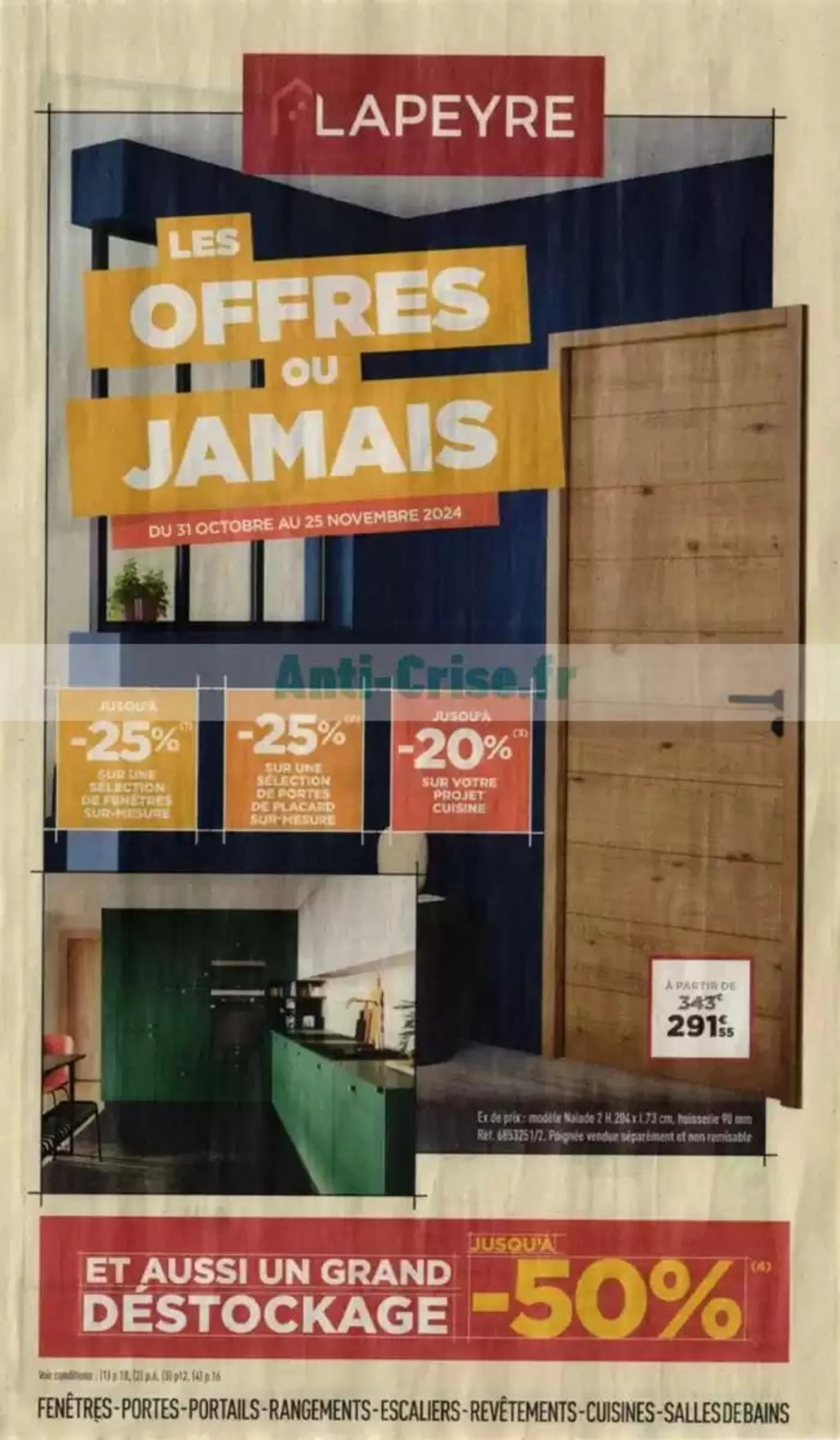 Les offres ou jamais  - 1