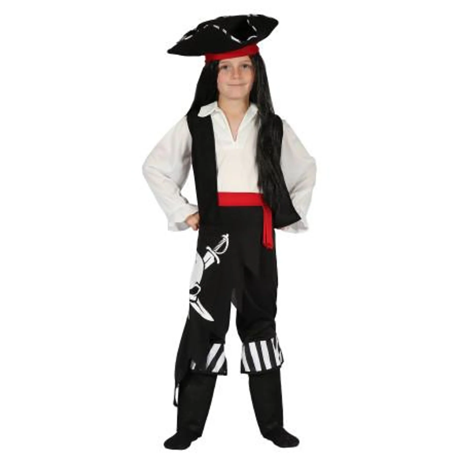 Déguisement pirate ceinture rouge garçon