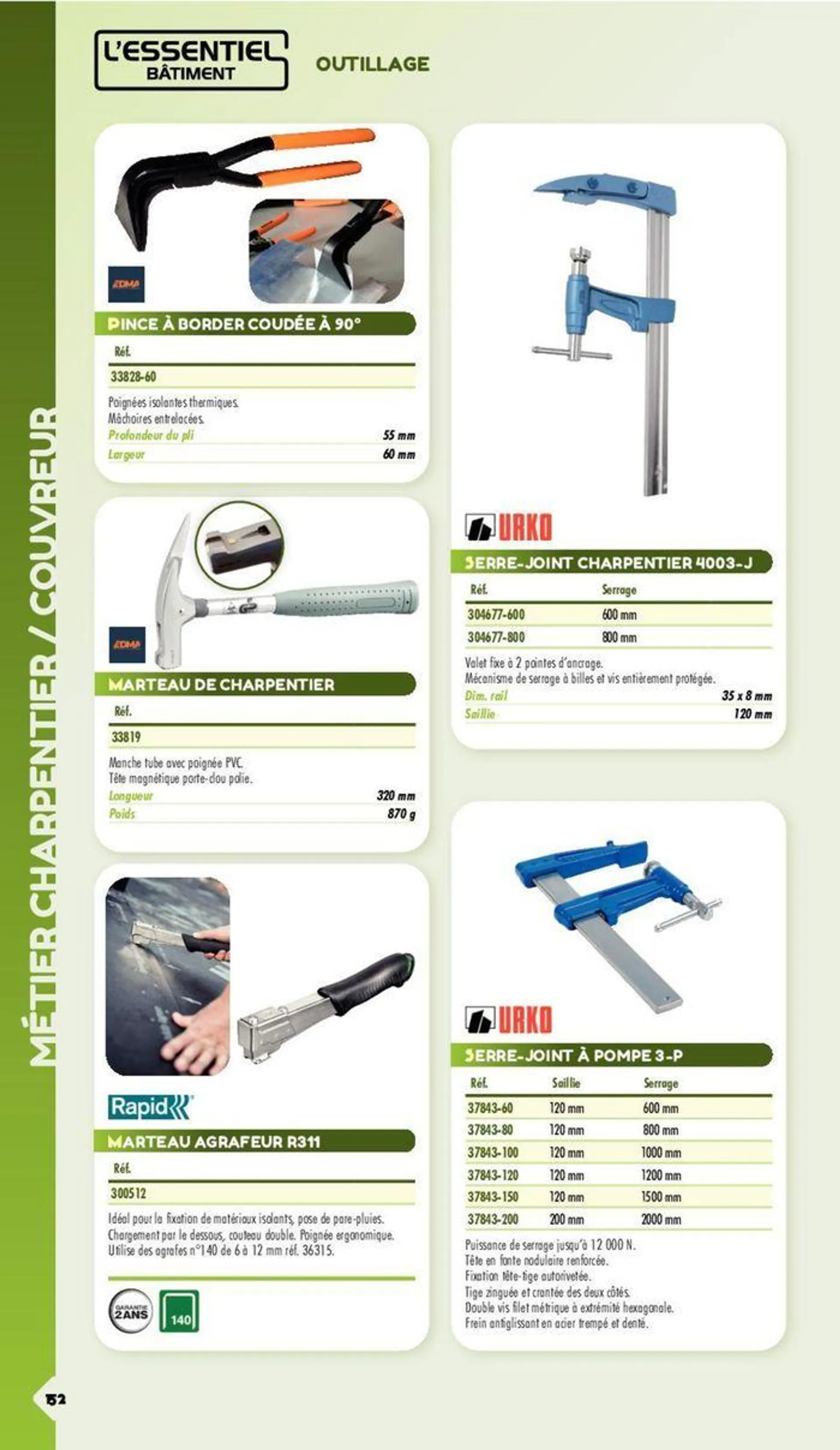 Essentiel Batiment 2024 du 3 janvier au 31 décembre 2024 - Catalogue page 60