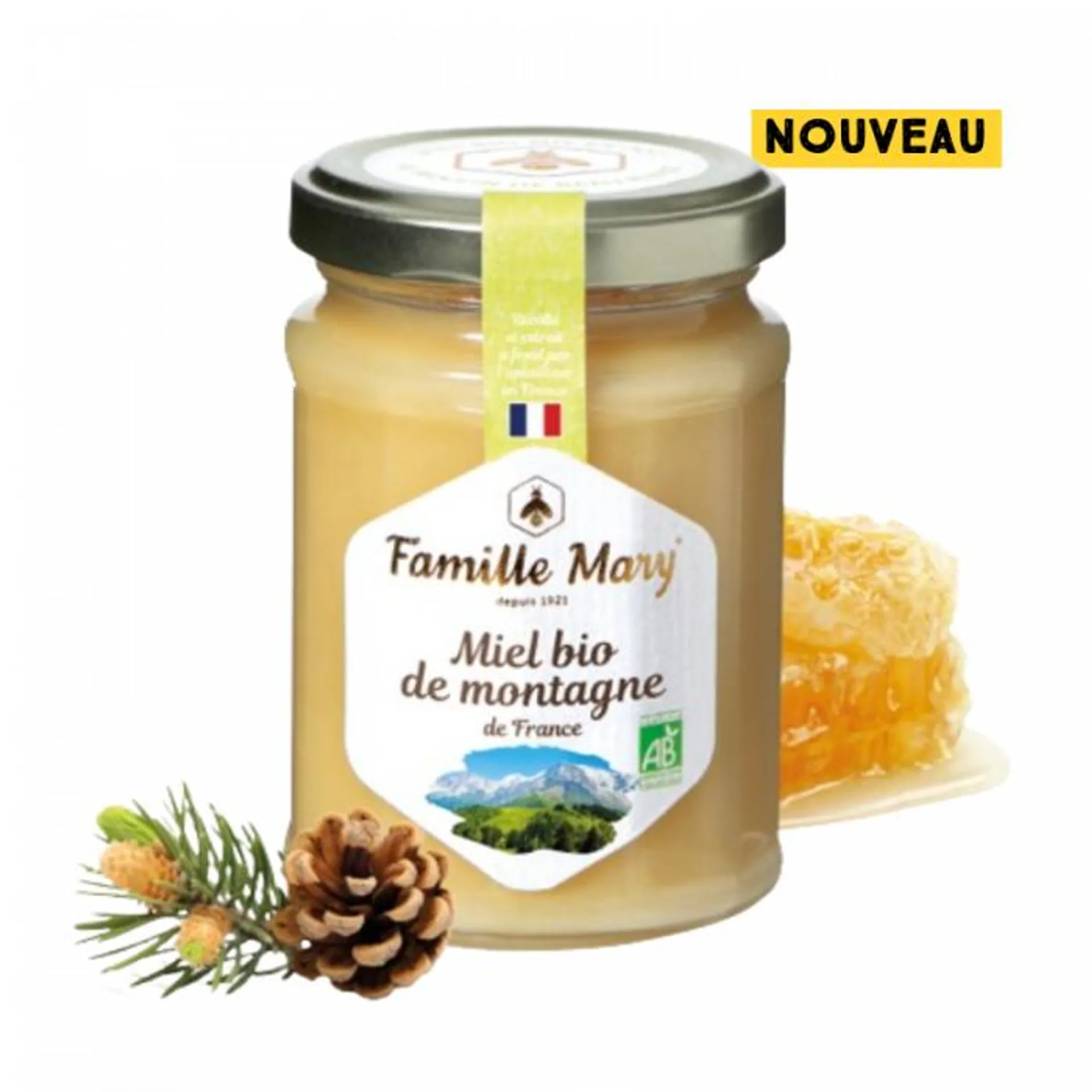 Miel Bio de Montagne de France